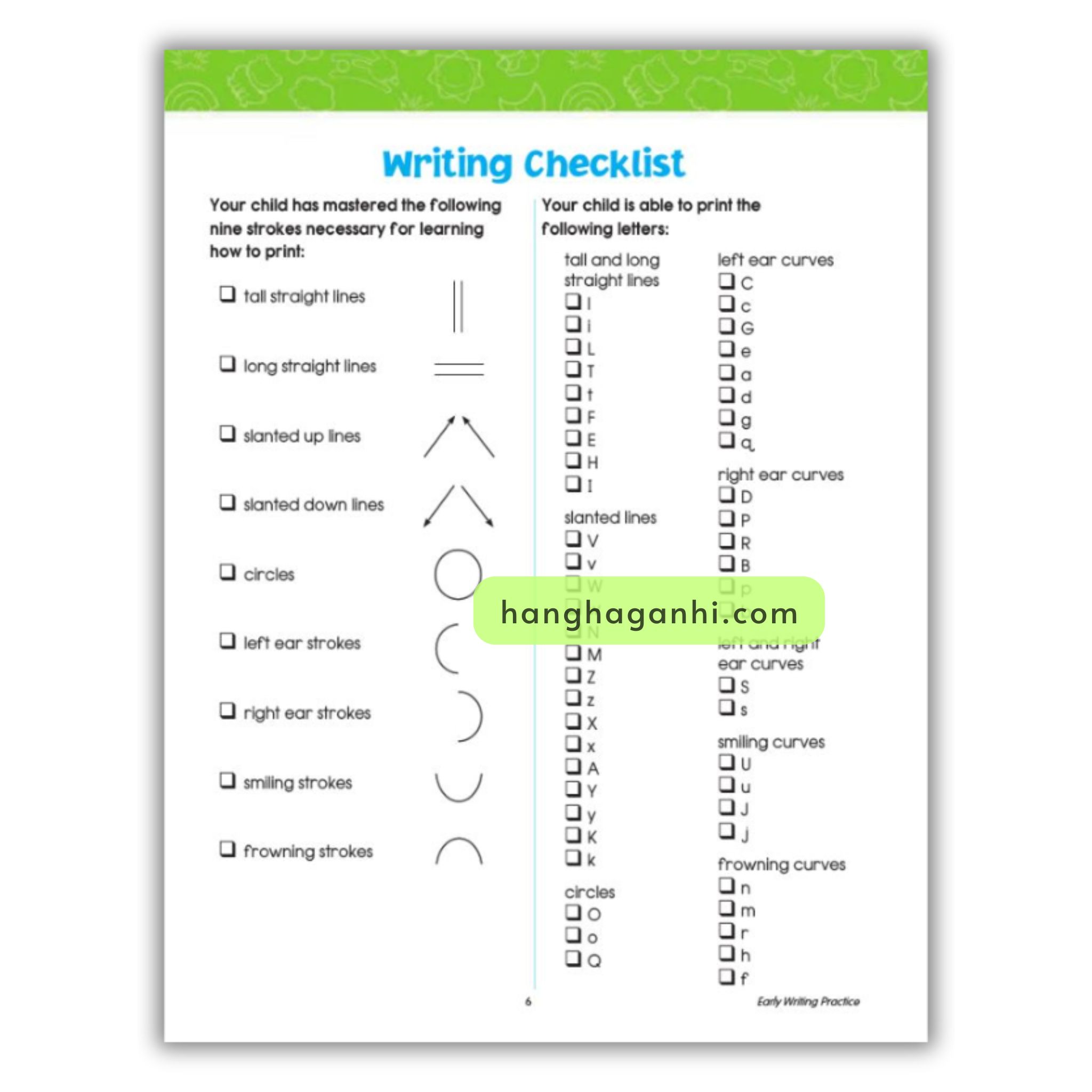 Spectrum 3+ Early Writing Practice Basic Beginnings, sách Mỹ cho bé_thumbnail_4