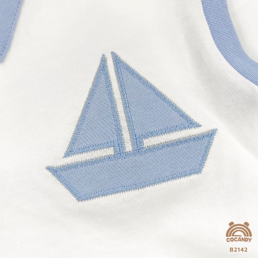 Bộ cộc XANH TRẮNG sát nách họa tiết thuyền buồm_thumbnail_3