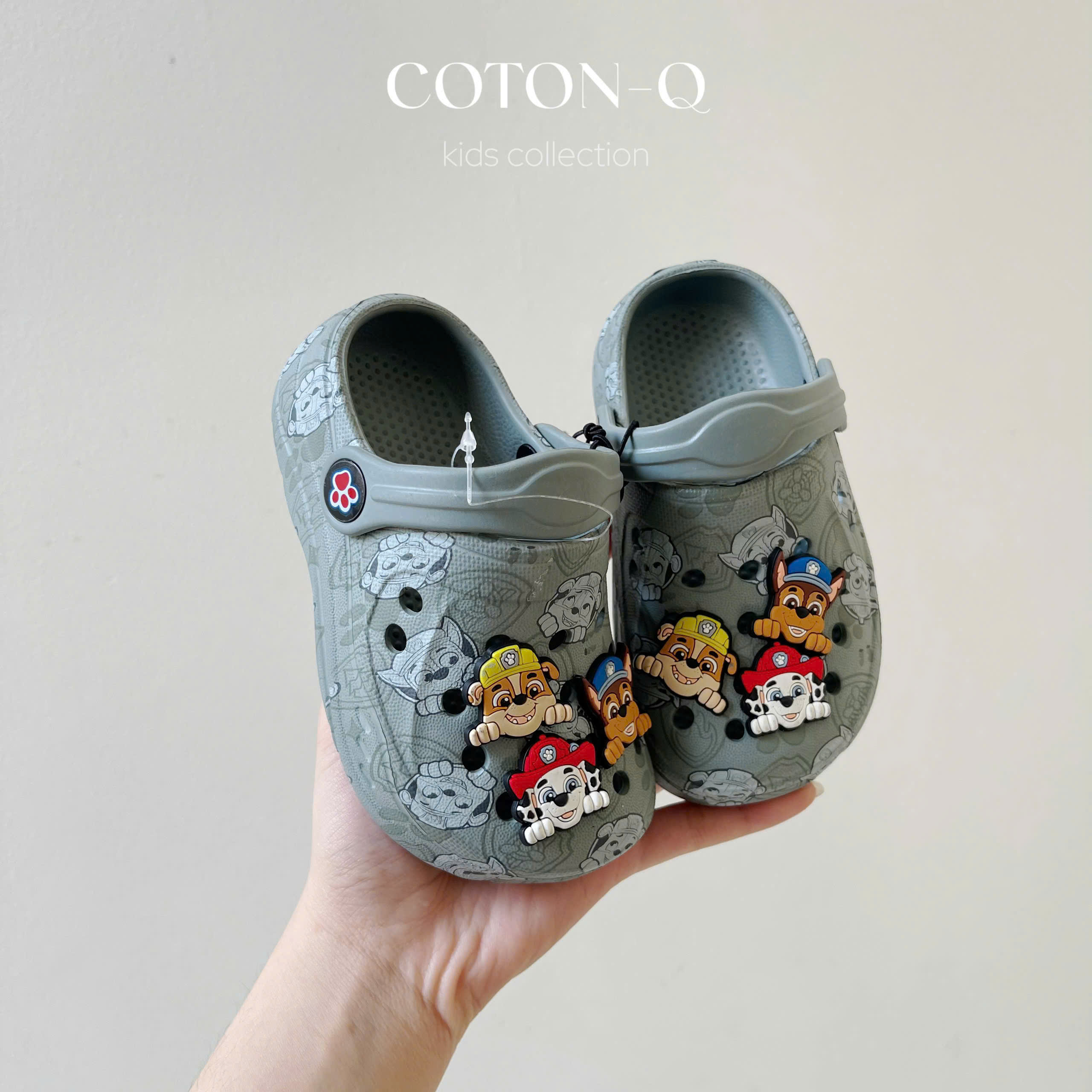 Dép crocs bé trộn kiểu ( BÉ TRAI ) - lỗi dơ, móp nhẹ_thumbnail_5