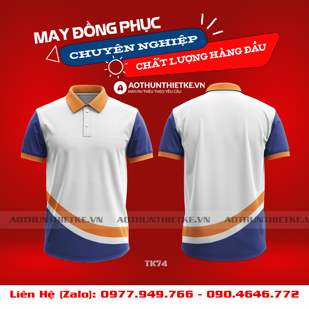 Áo Đồng Phục 3D TK74