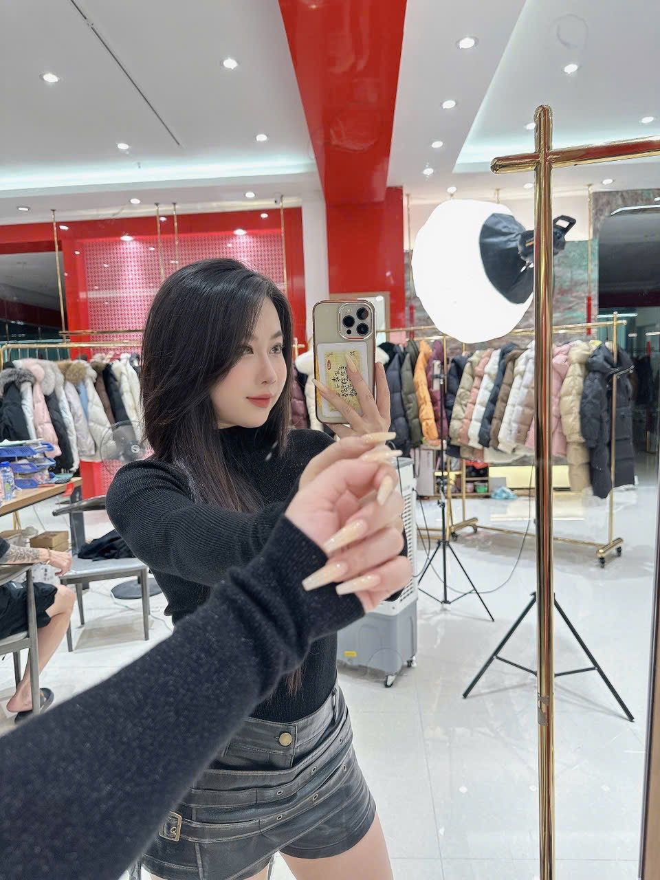 Áo nhũ giữ nhiệt - A56