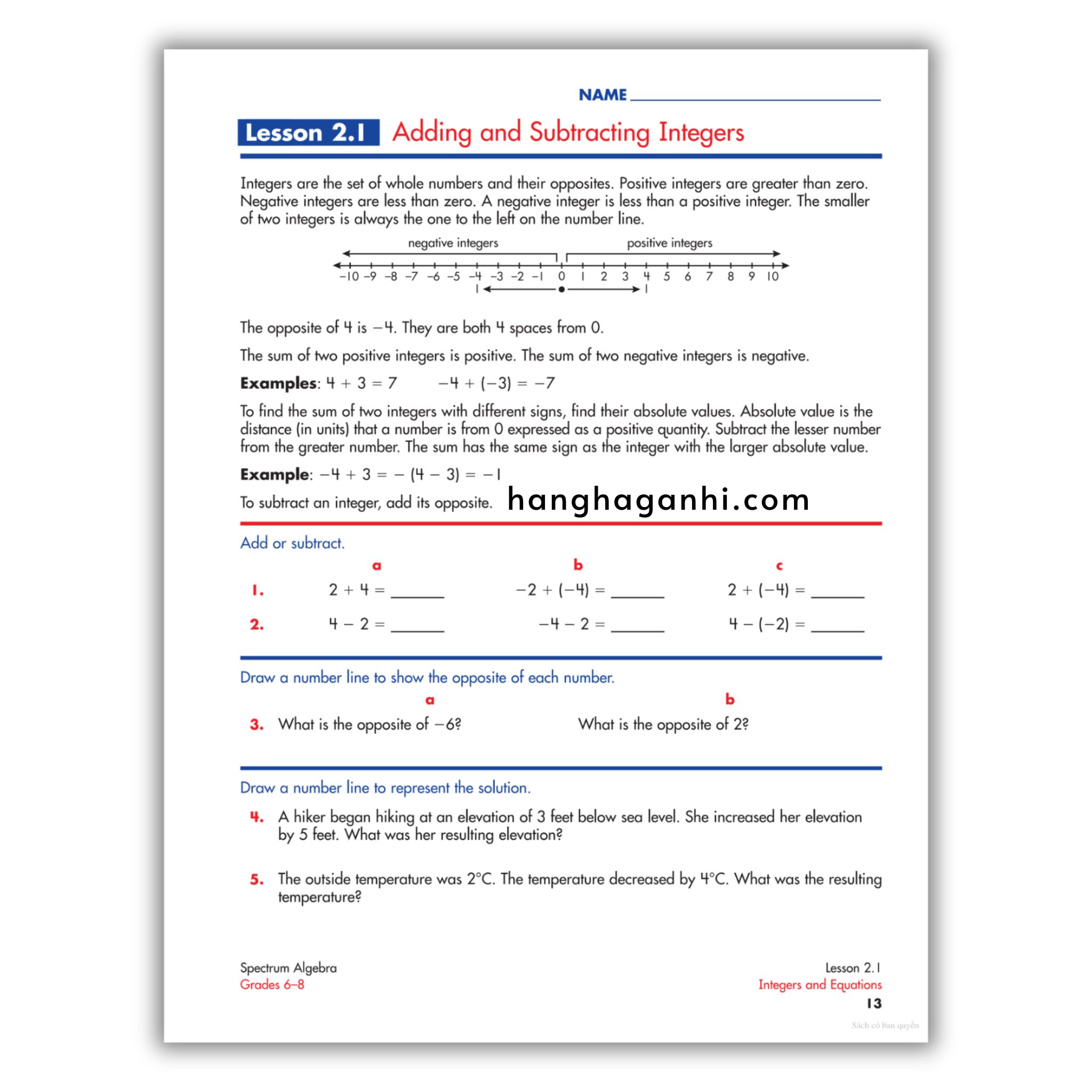 Sách Spectrum Algebra Workbook Grade 6-8_thumbnail_6