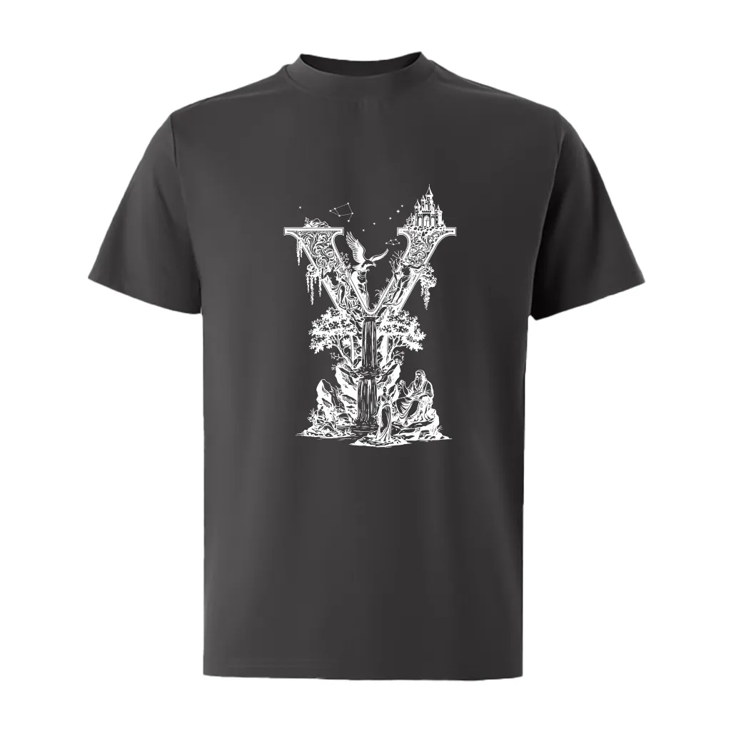 Áo phông nam basic Miucho Iconic vải cotton thoáng mát đứng form chữ Y in artwork 2769_thumbnail_11