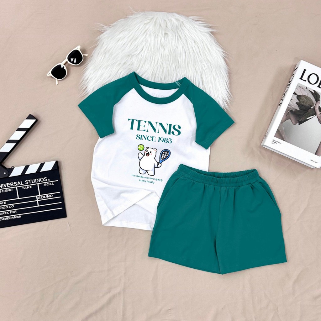 Set bộ bé gái in hình Tennis - Loza Kids FB91_thumbnail_2