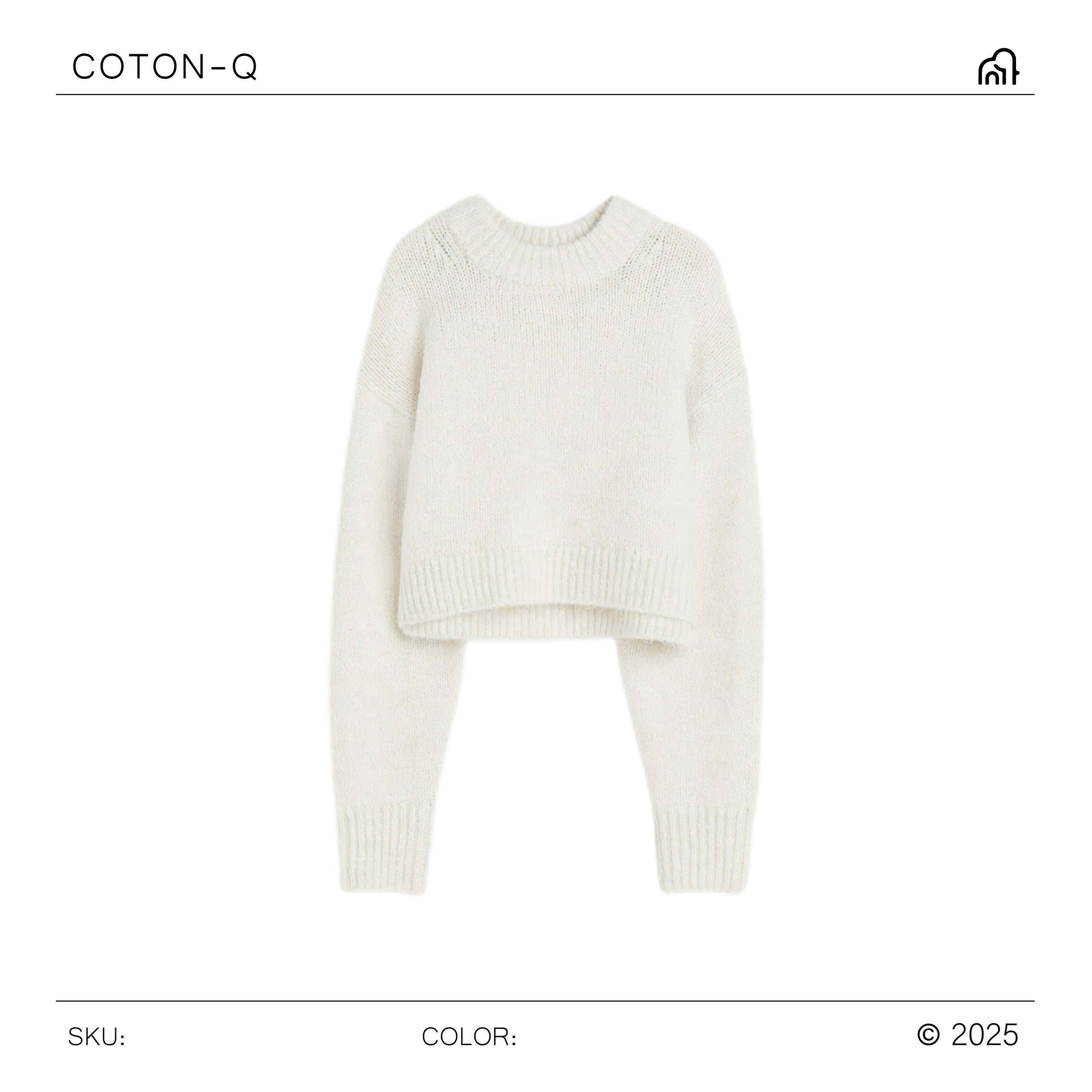 Áo len cổ tròn tay dài ( TRỘN MÀU )_thumbnail_4