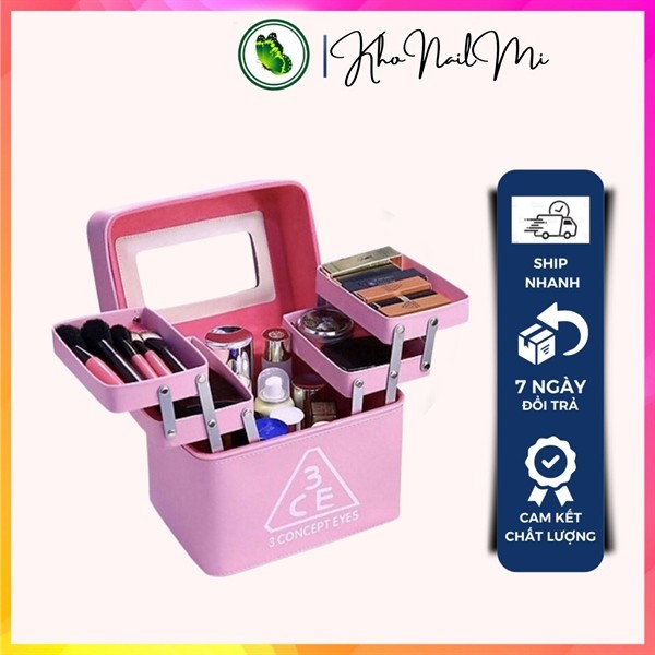 Cốp da - đồ mi - 3CE