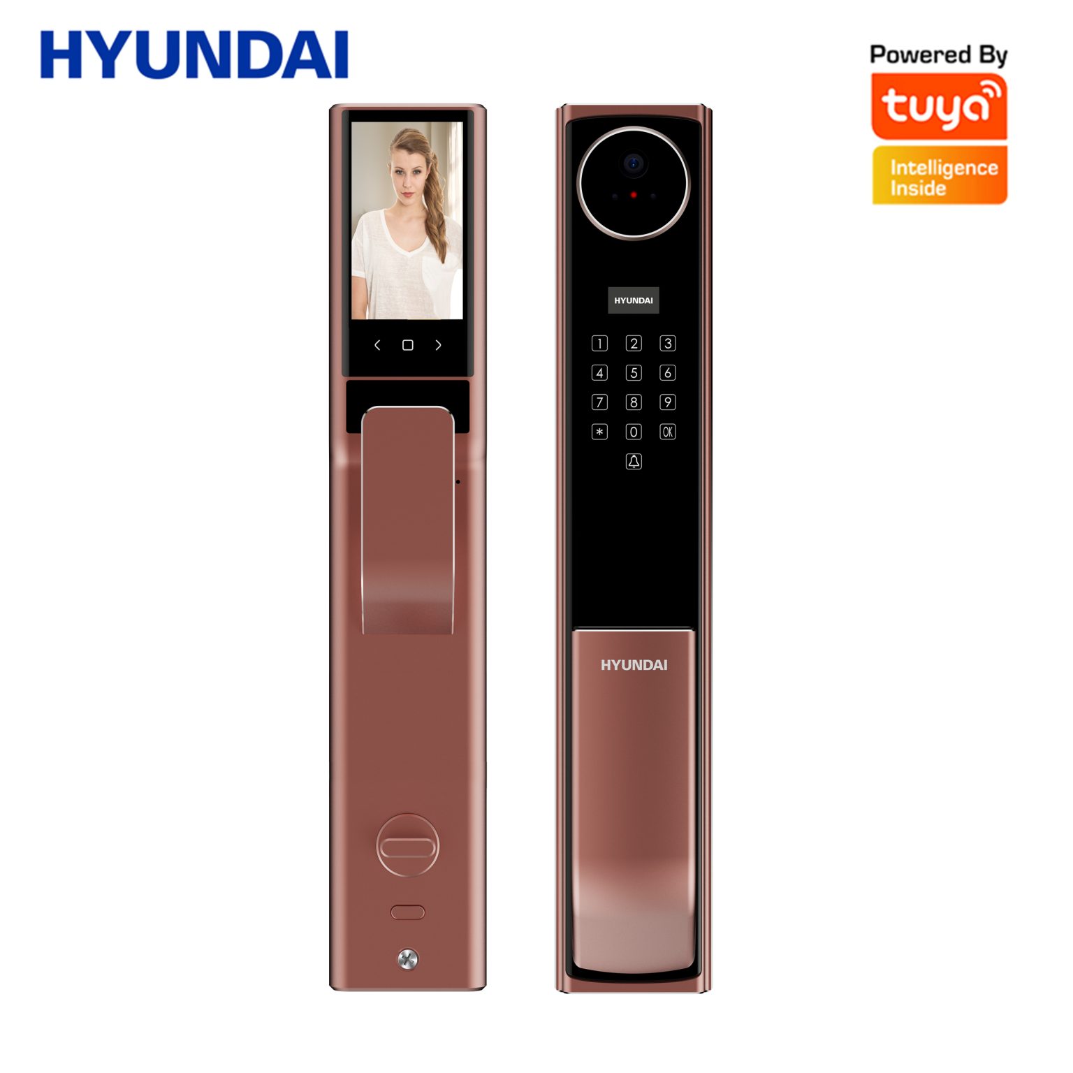 KHÓA CỬA ĐIỆN TỬ HYUNDAI HD HY-SLA911F AMBER GOLD_thumbnail_1