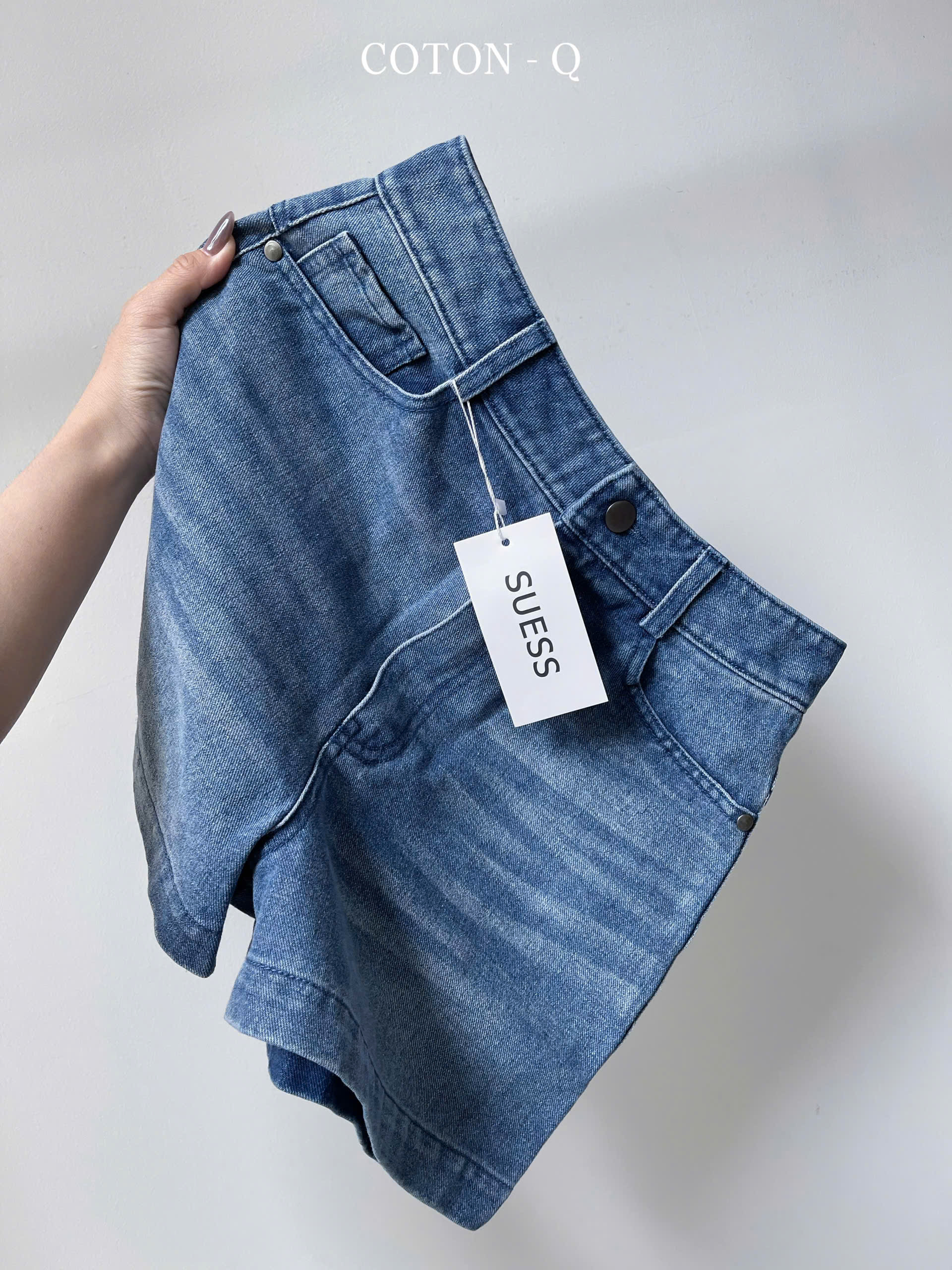 Quần đùi nữ Coton Q jean_thumbnail_17