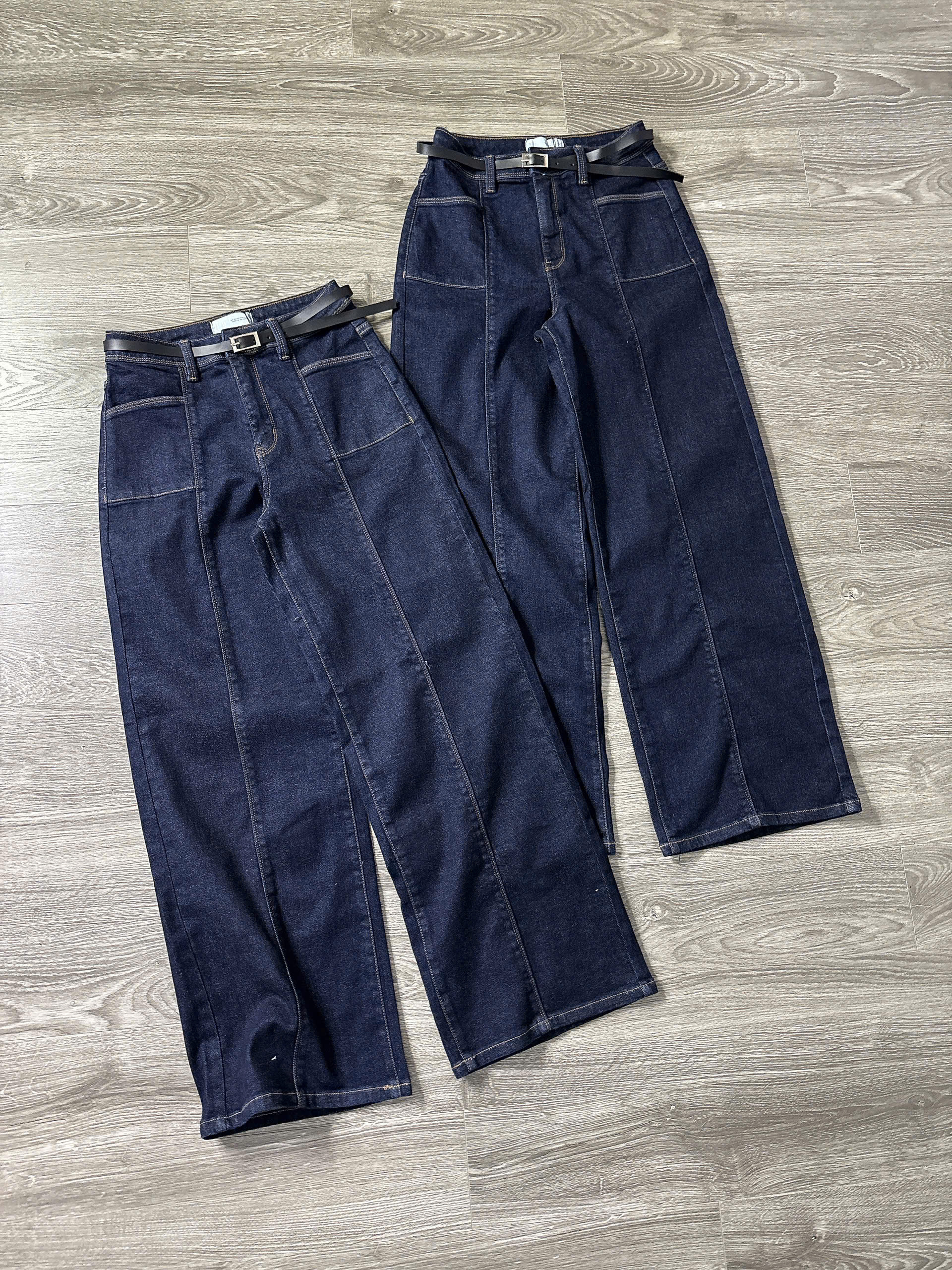 H21 QUẦN JEAN SUÔNG ĐẬM  (KÈM BELT)_thumbnail_7