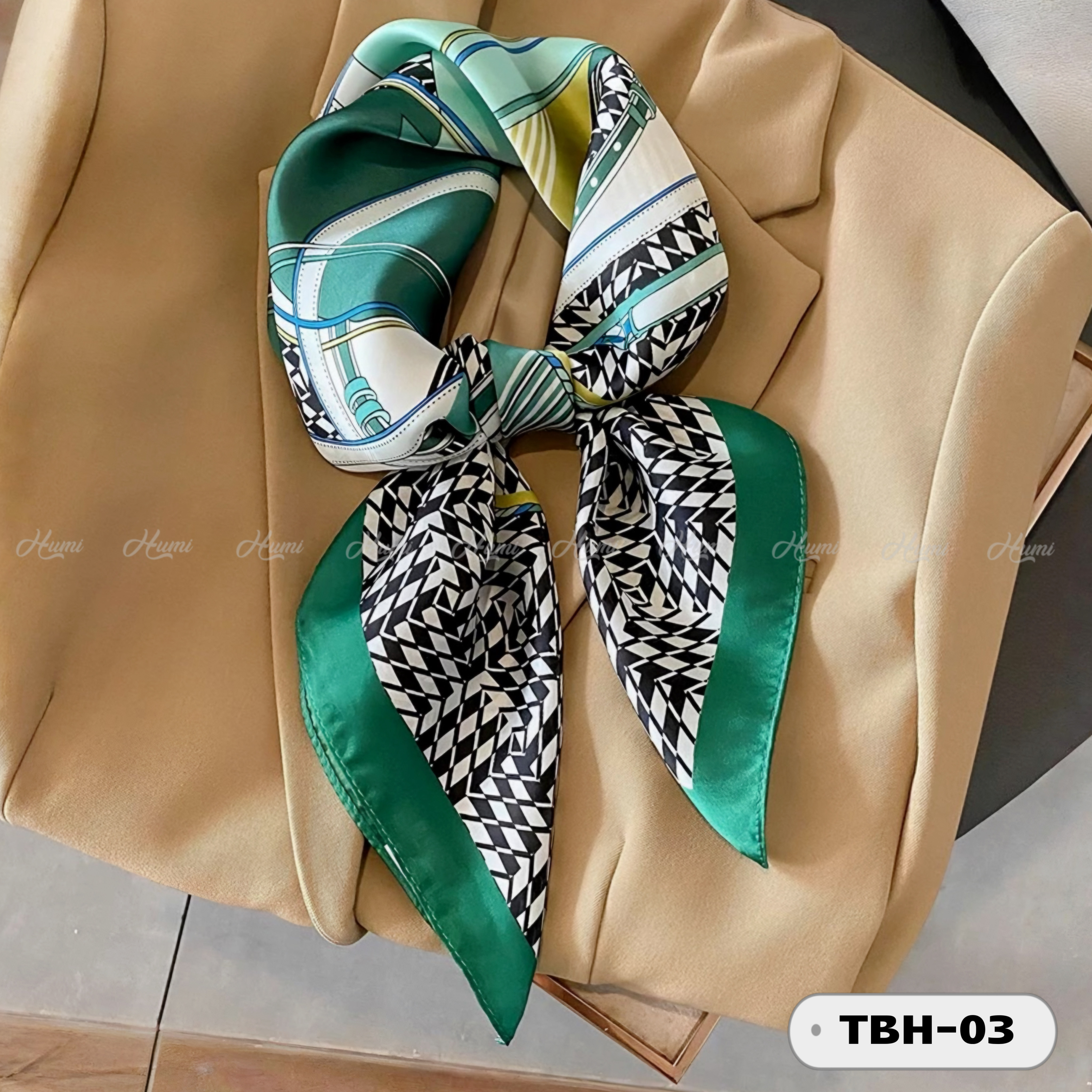 KHĂN LỤA VUÔNG HQ 70x70CM (TBH03)