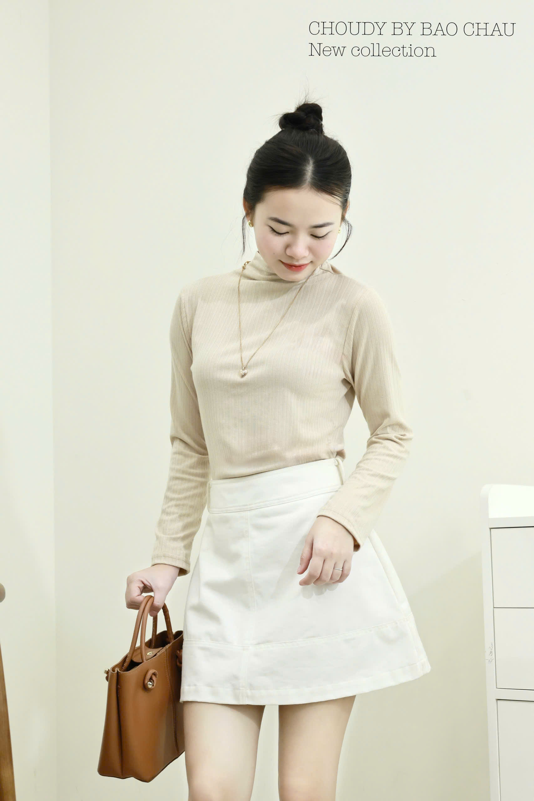 A716 ÁO THUN CỔ LỌ 3 MÀU