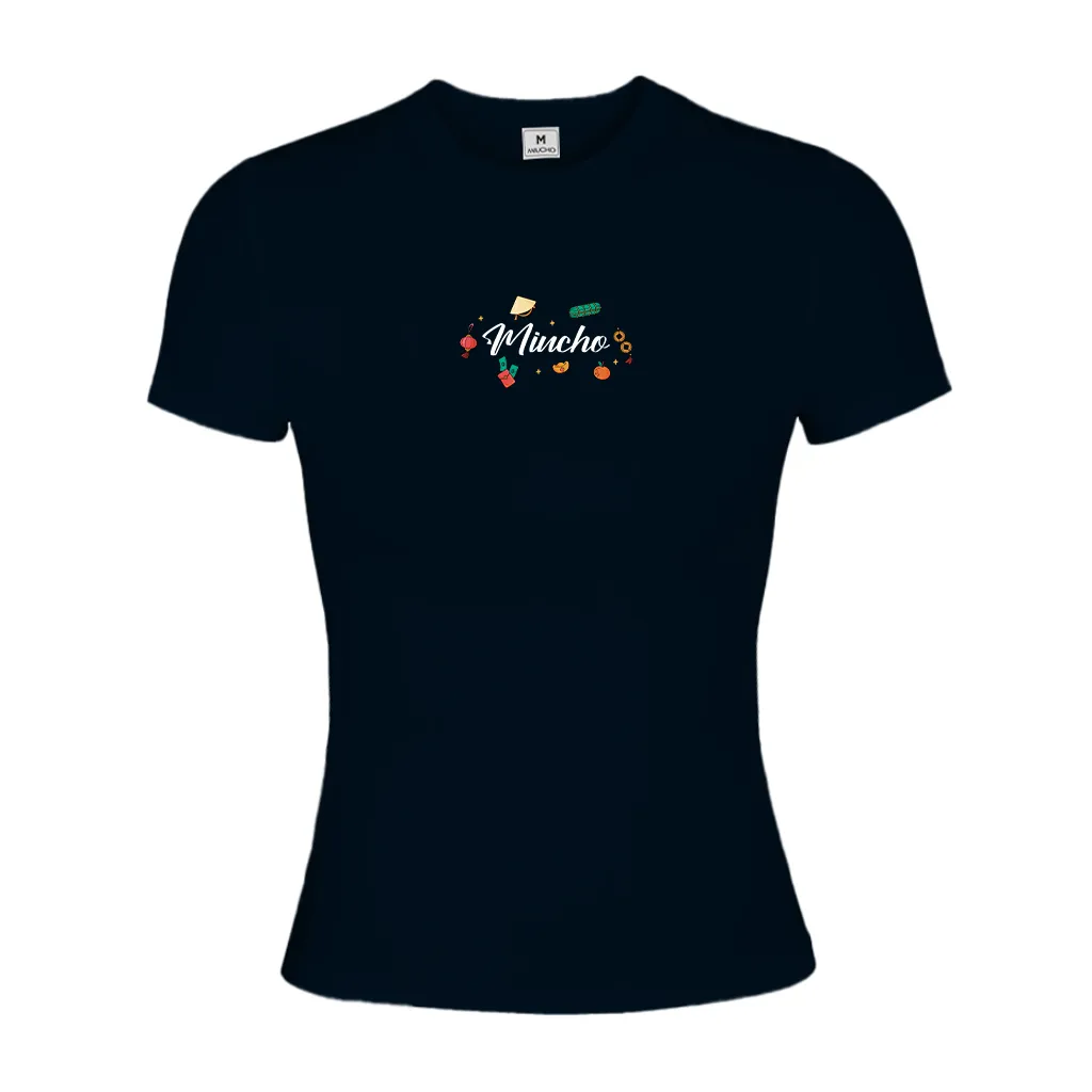 Áo baby tee nữ ôm body Miucho vải visco thoáng mát tôn dáng tay ngắn cổ tròn in mix 3003_thumbnail_8