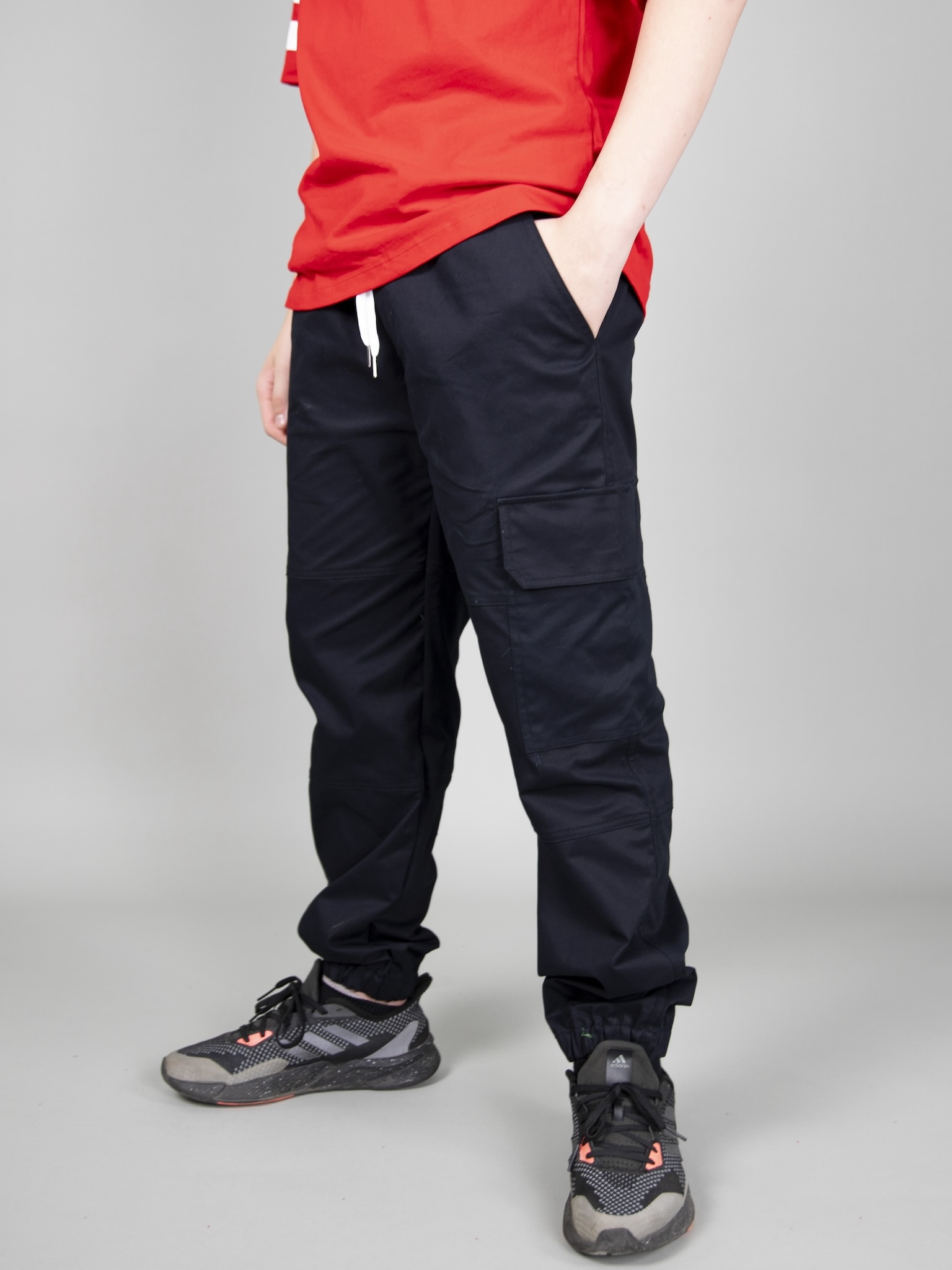 Quần kaki navy chun gấu túi hộp sườn_thumbnail_2