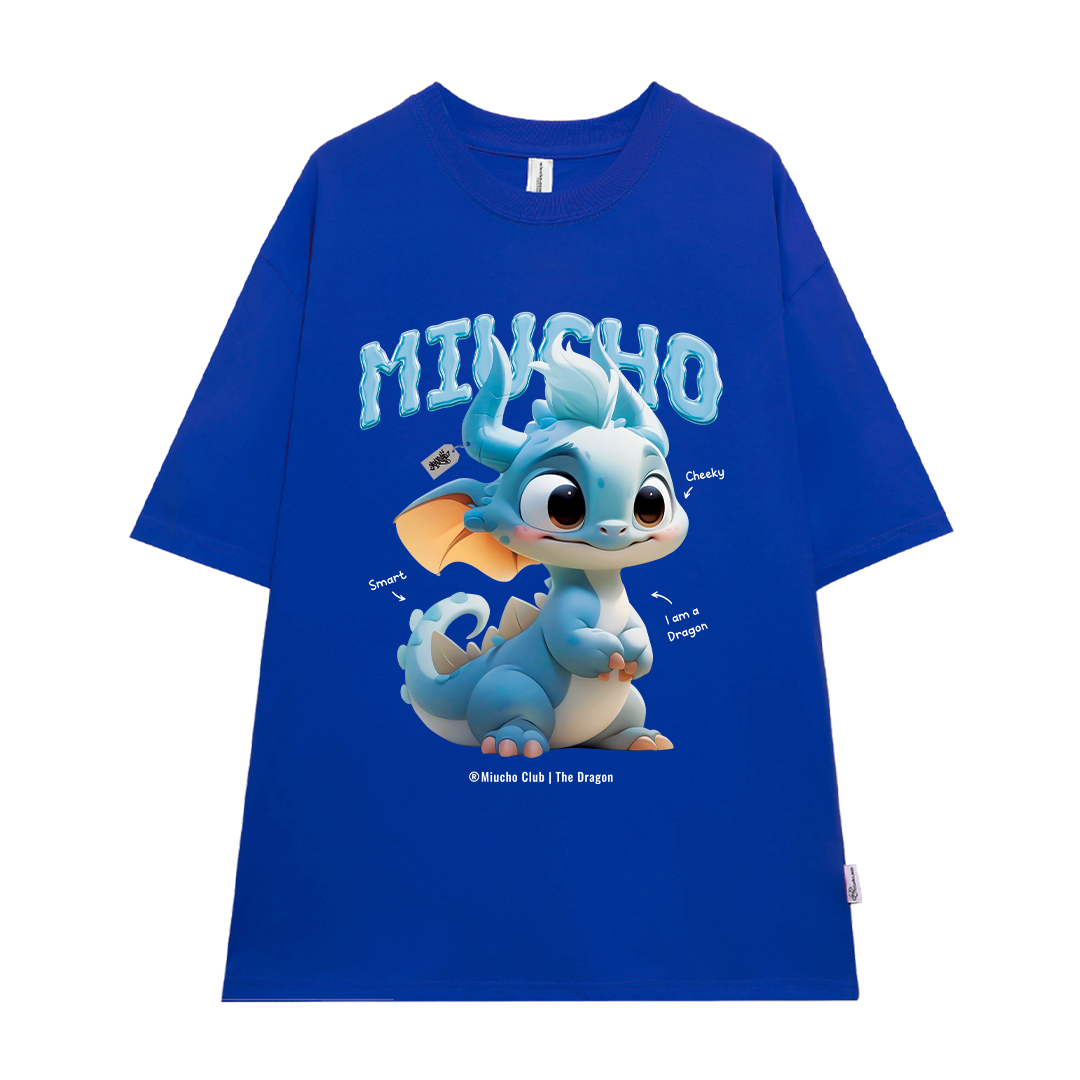 Áo thun form rộng 12 con giáp tuổi Thìn ATD1241 Miucho tay ngắn cổ tròn in mix_thumbnail_23