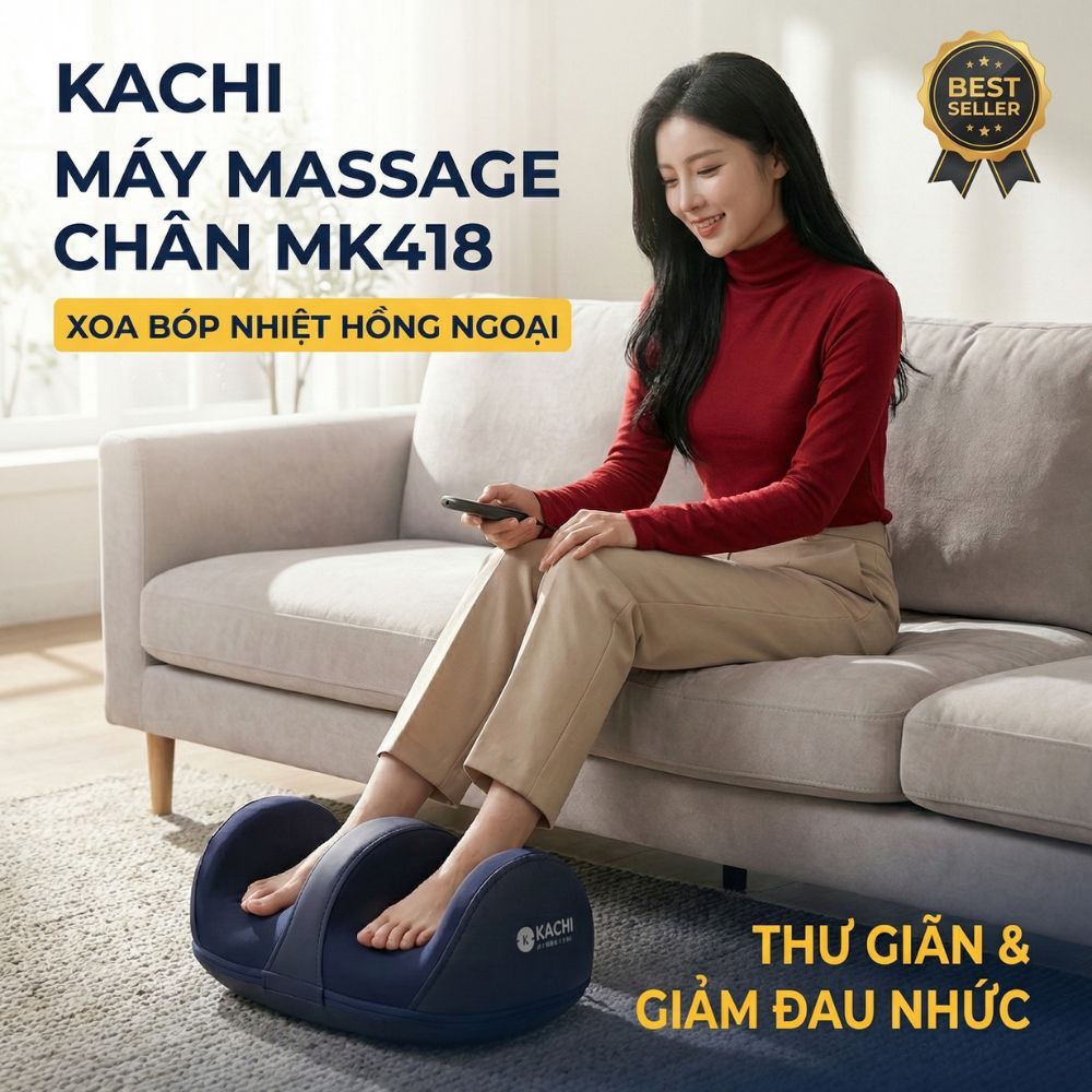 Máy Massage Chân KaChi MK418 - hàng chính hãng