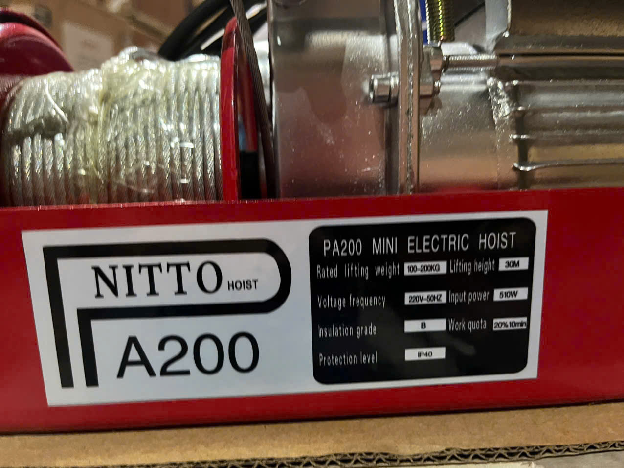 Tời điện PA Tốc nhanh, Tốc chậm đủ tải _thumbnail_5