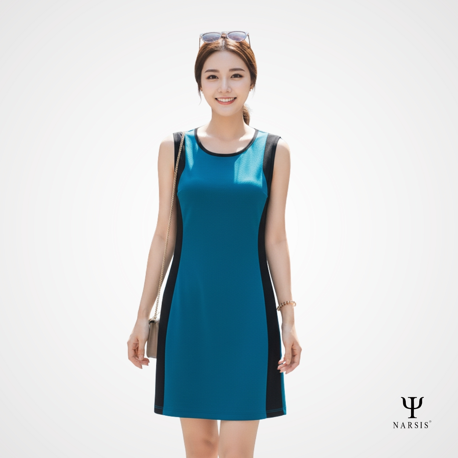 VÁY NỮ NEW1260 NARSIS CHẤT LIỆU THOÁNG MÁT, DỄ CHỊU, THOẢI MÁI CẢ NGÀY, DỄ VẬN ĐỘNG_thumbnail_0