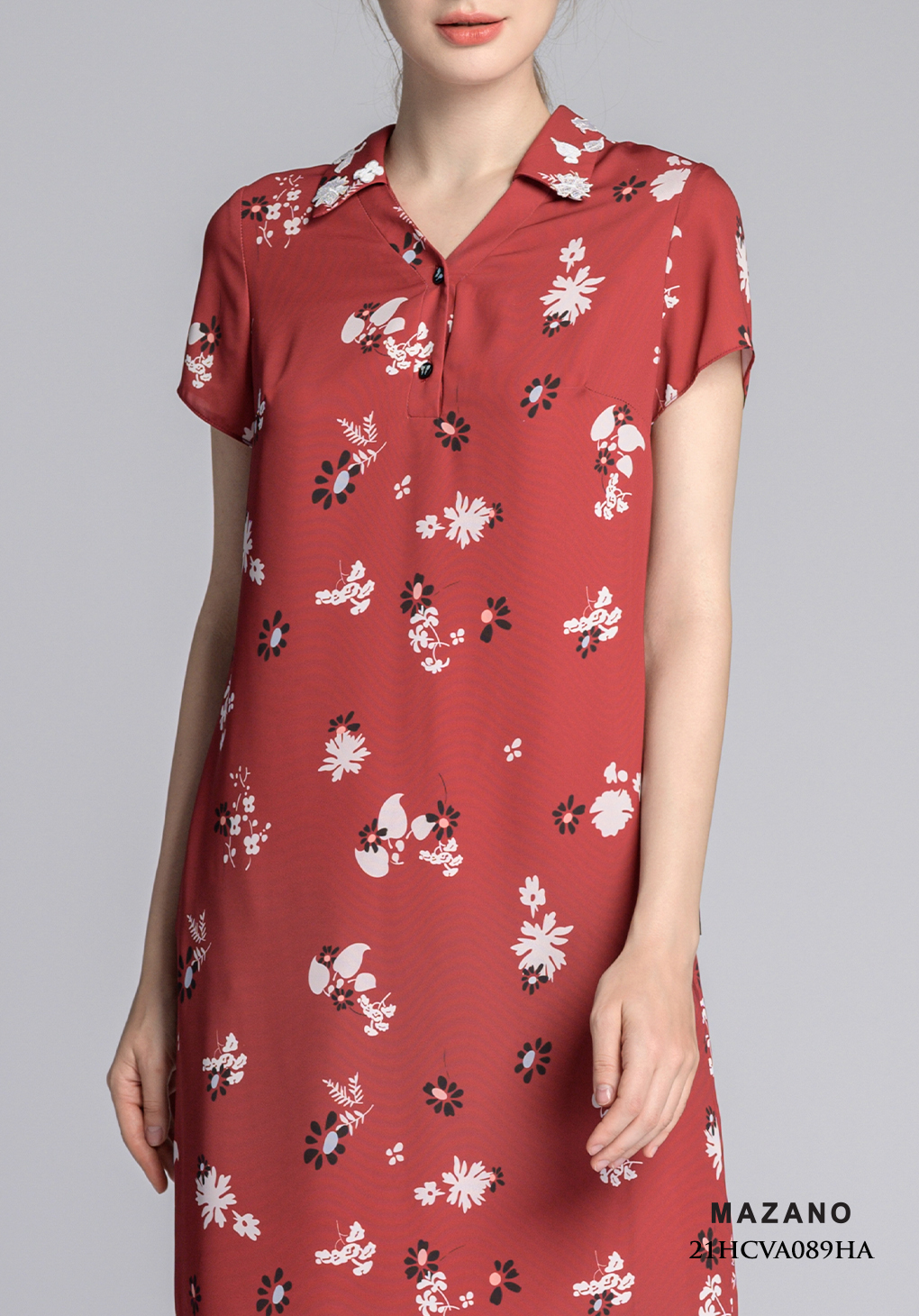 Váy suông đỏ họa tiết hoa_thumbnail_6