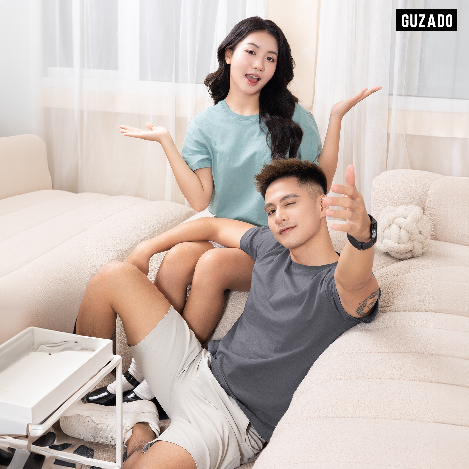 Áo GUZADO Cao Cấp Form Rộng,Vải Cotton Dày Dặn GTS05_thumbnail_25