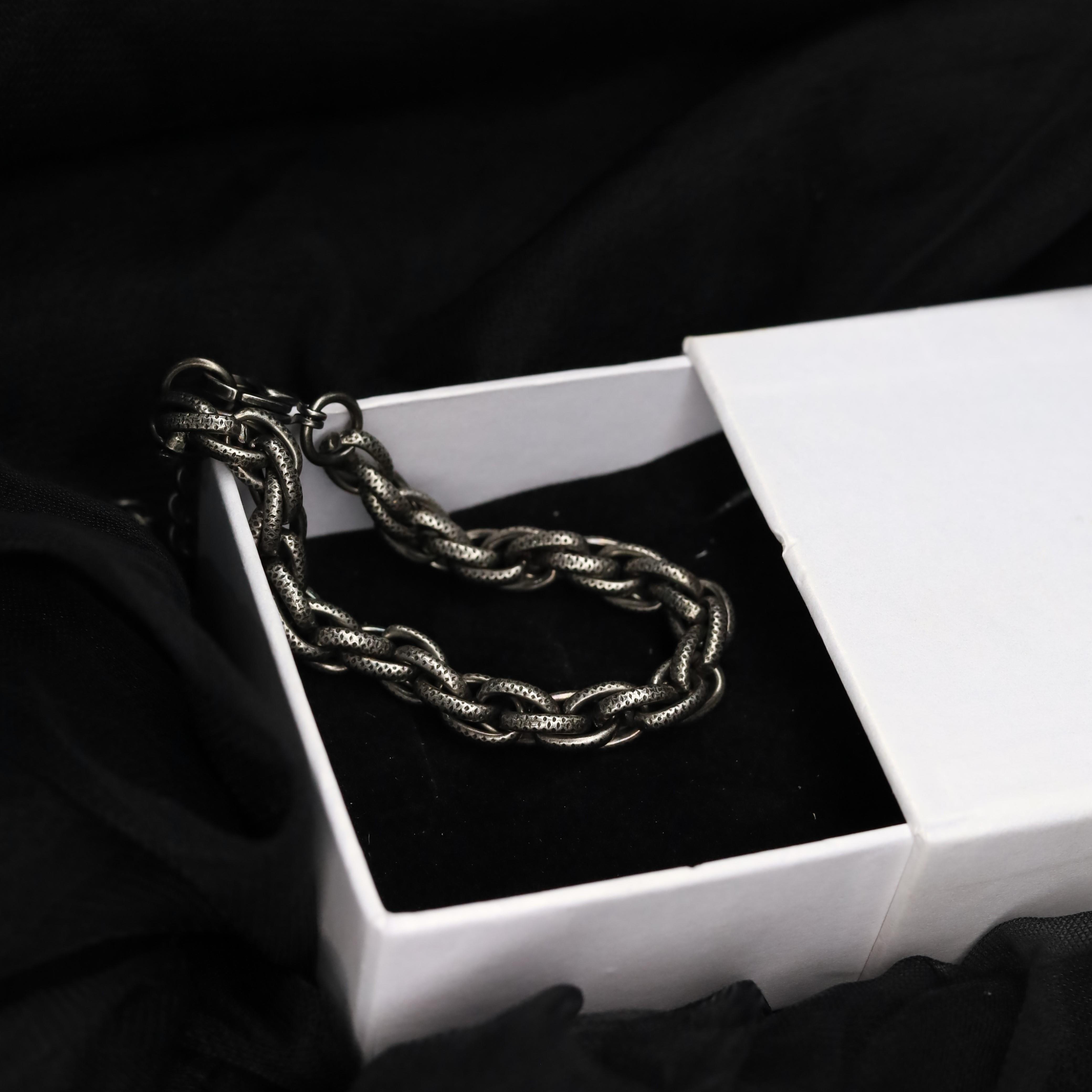 Vòng tay mắc xích tròn xám_thumbnail_2