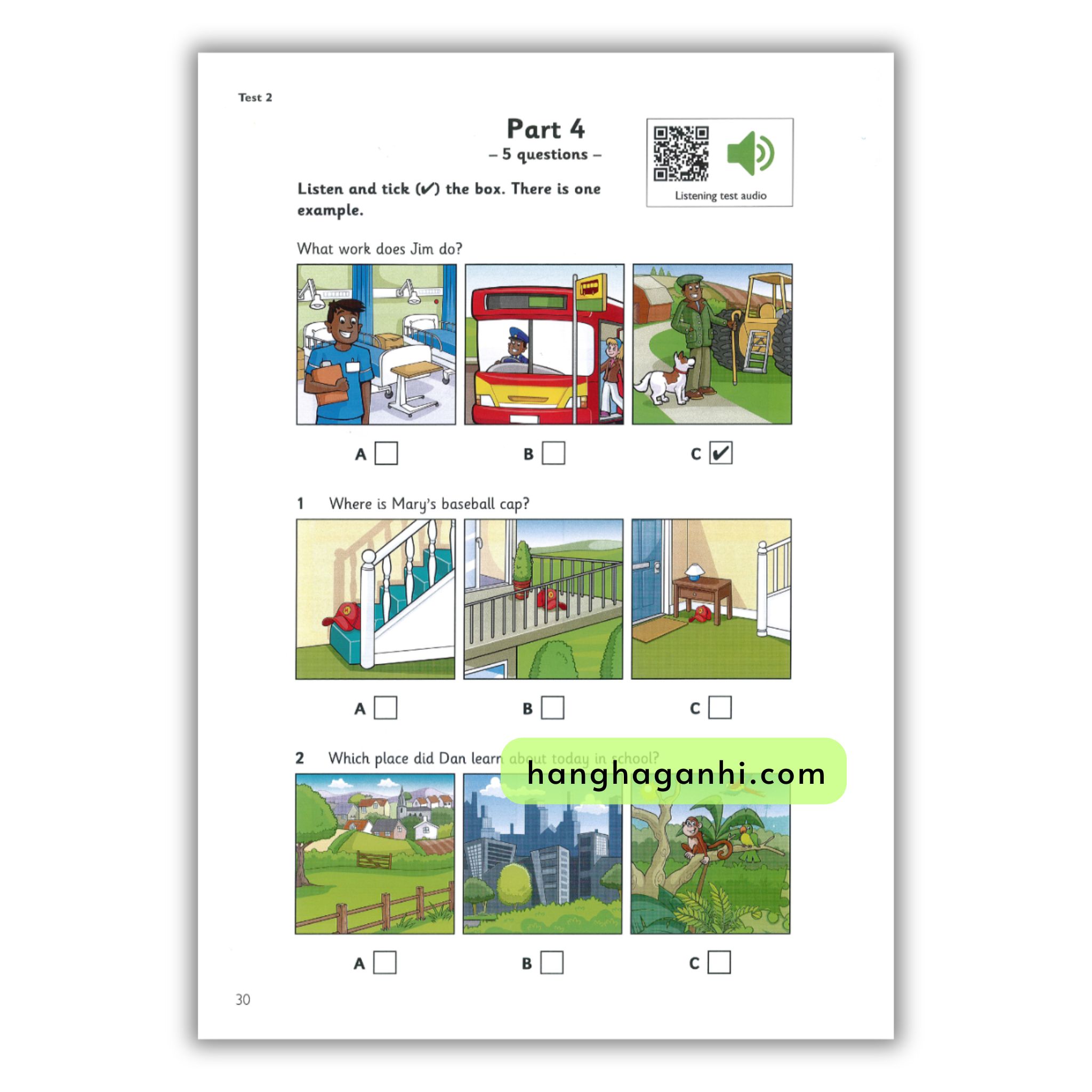 Cambridge English Movers - Bộ 4 cuốn bản mới nhất 2018-2020 Kèm file nghe và đáp án_thumbnail_20