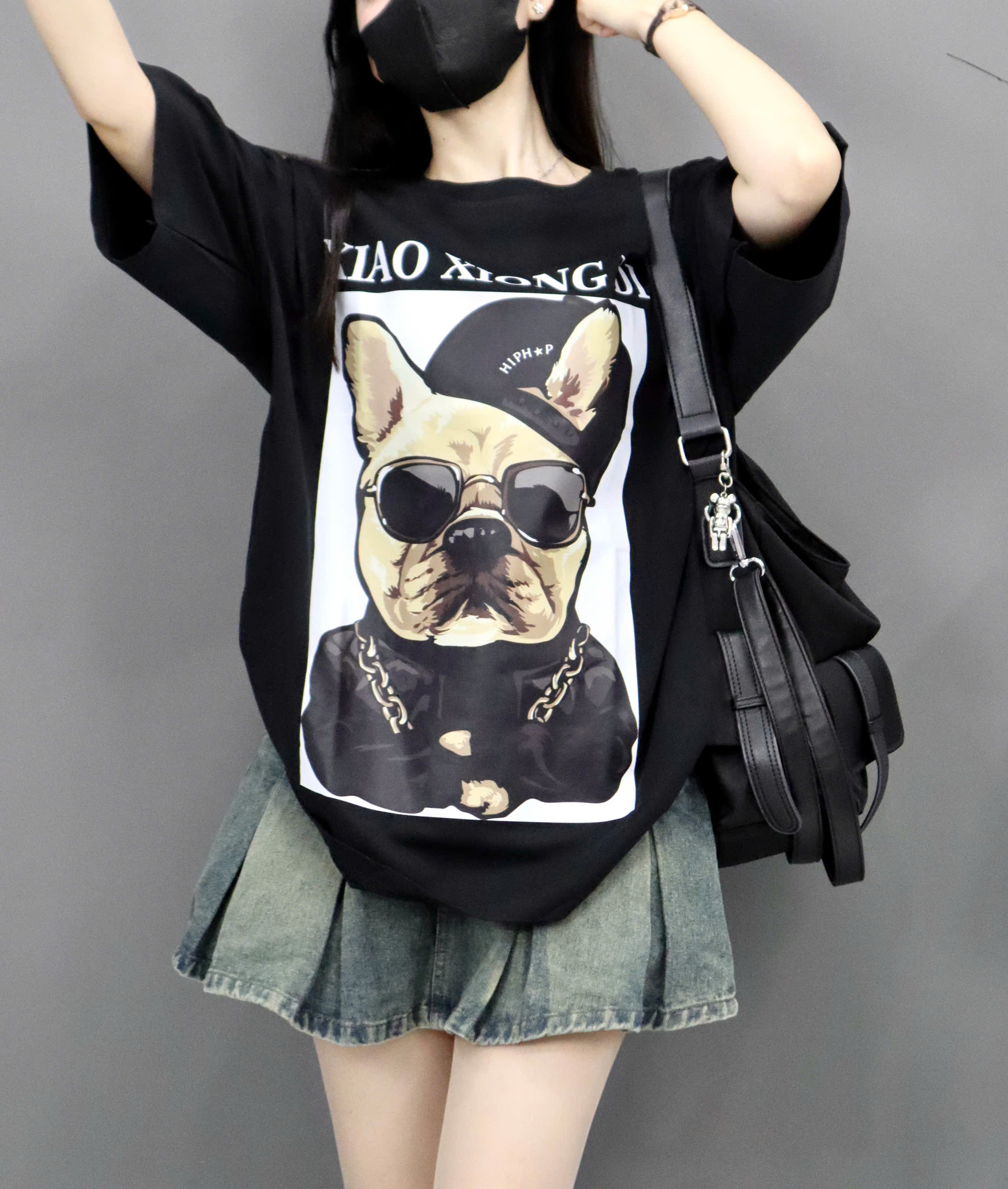 [002]Áo Thun Unisex Form Rộng Họa Tiết Hầm Hố – Chất Cotton Mịn, Nam Nữ Mặc Chuẩn Streetwear_thumbnail_1