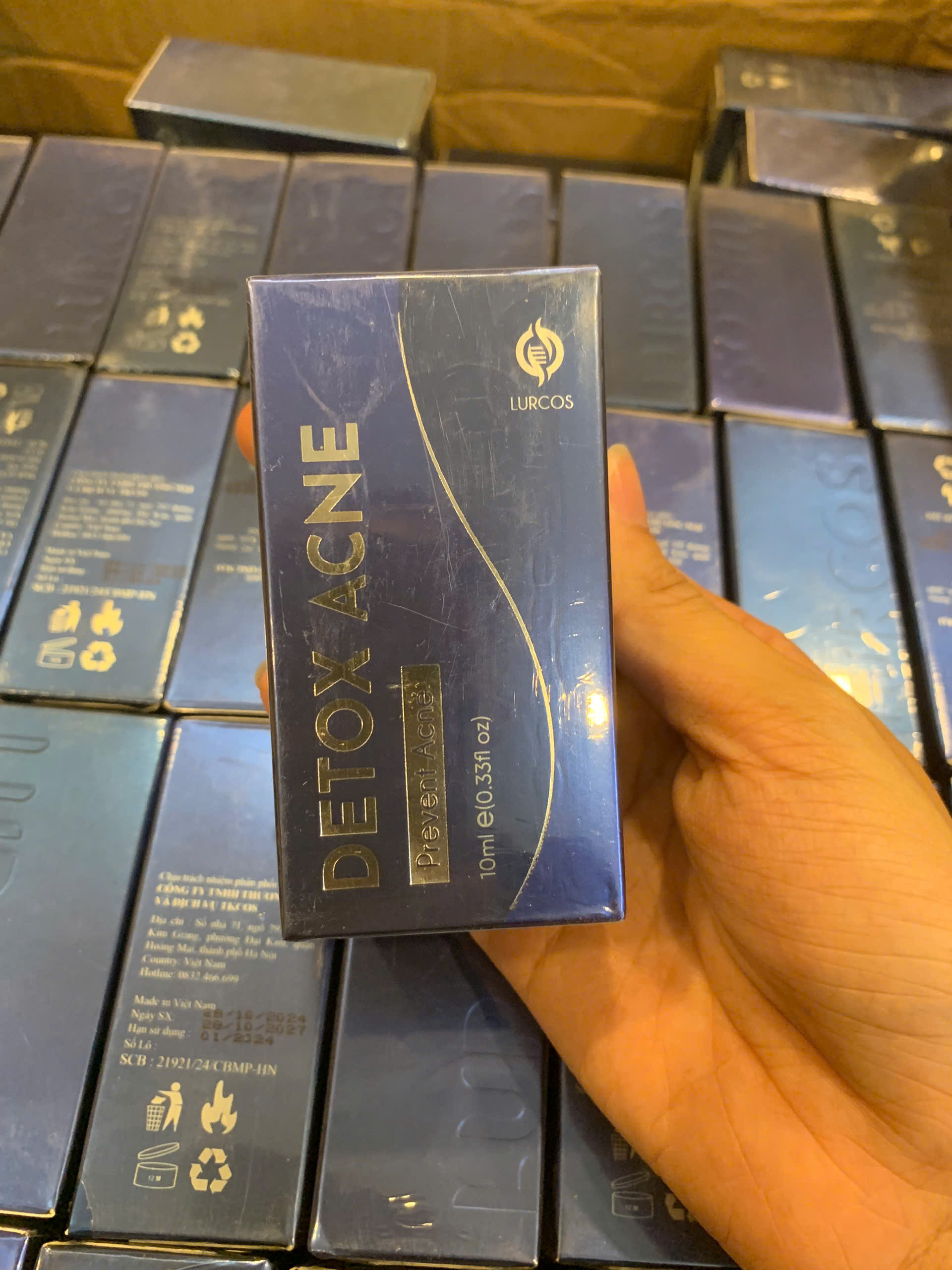 Serum mụn Lurcinn Detox Acne 10ml