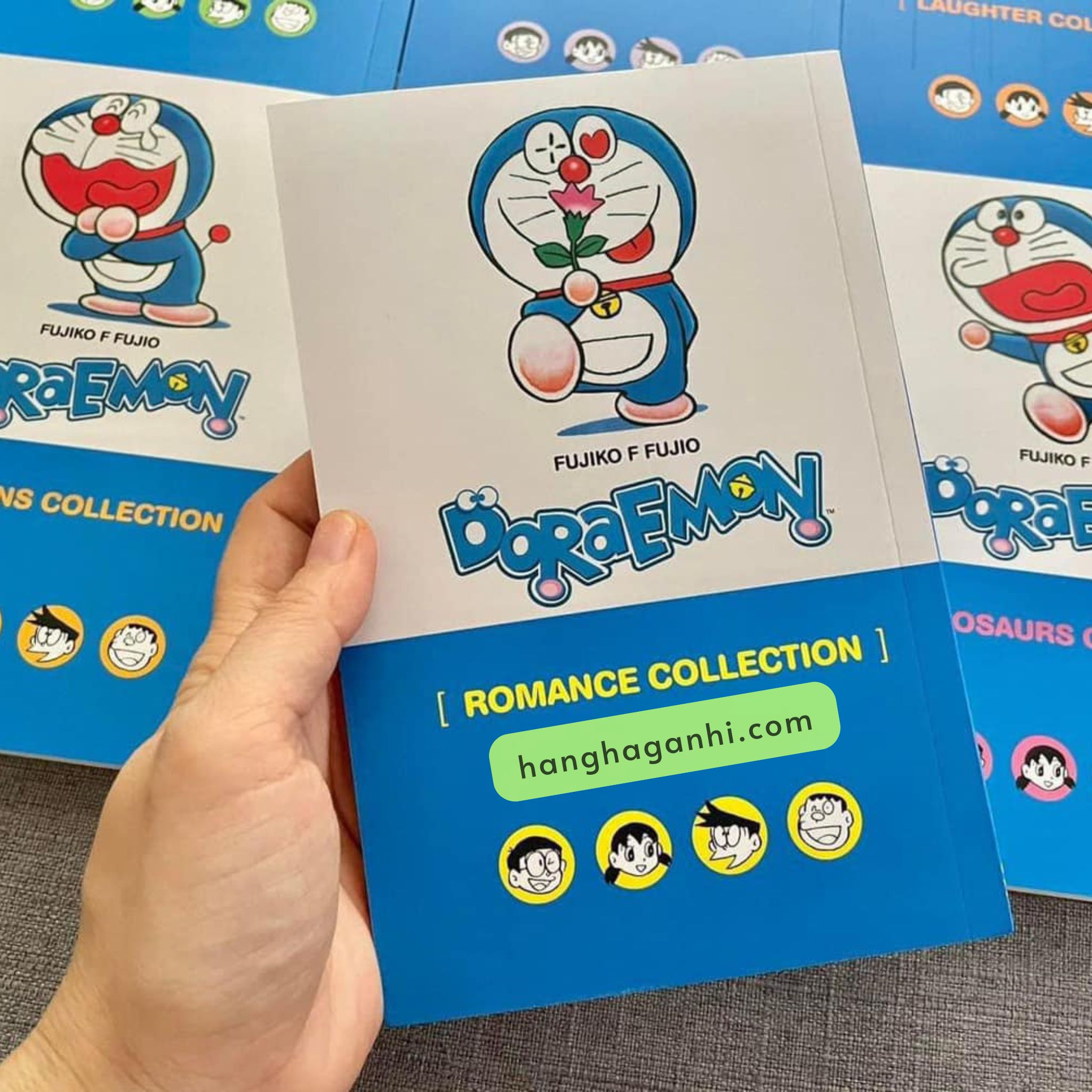[TIẾNG ANH] - Truyện tranh Doraemon 8 cuốn cho bé, sách nhập khẩu nguyên seal_thumbnail_1