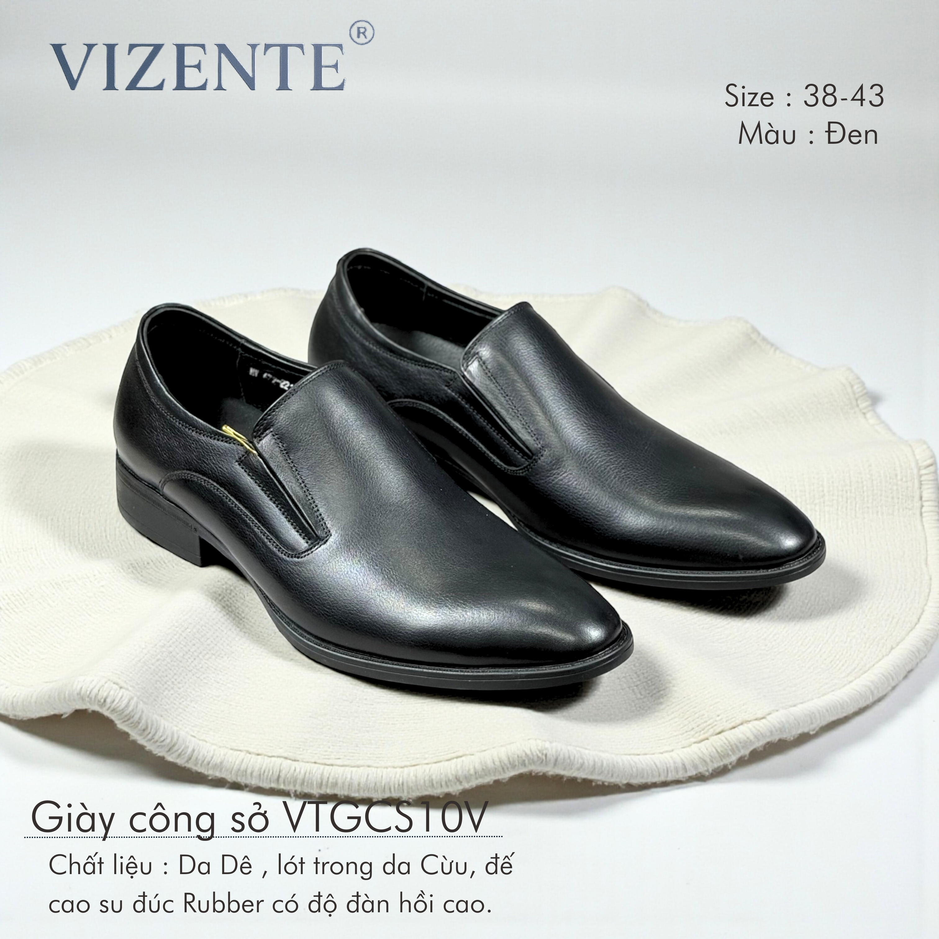 Giày công sở nam cao cấp VTGCS10V