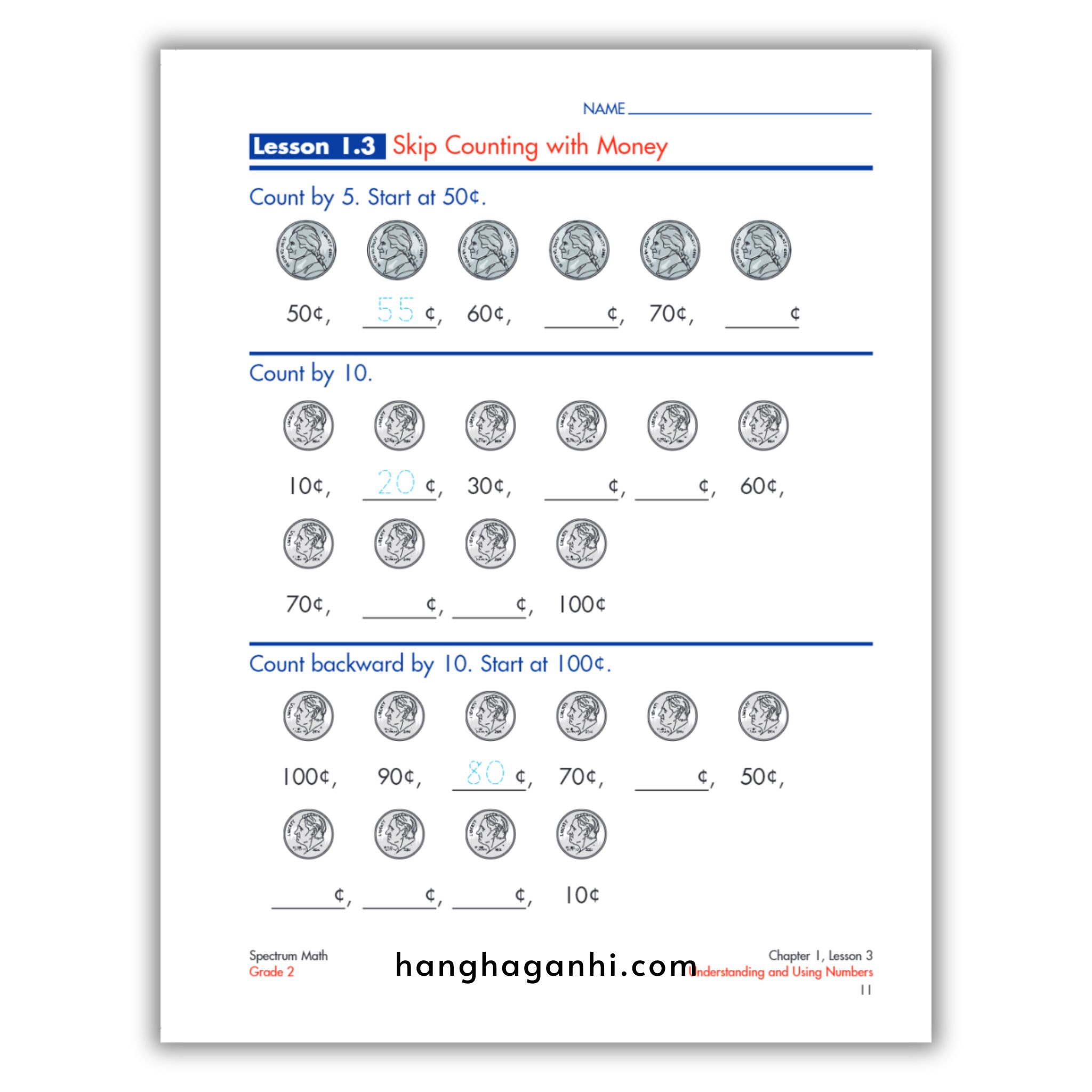 Spectrum Math Workbook Grade 2- Sách Toán Tiếng Anh cho bé lớp 2_thumbnail_6