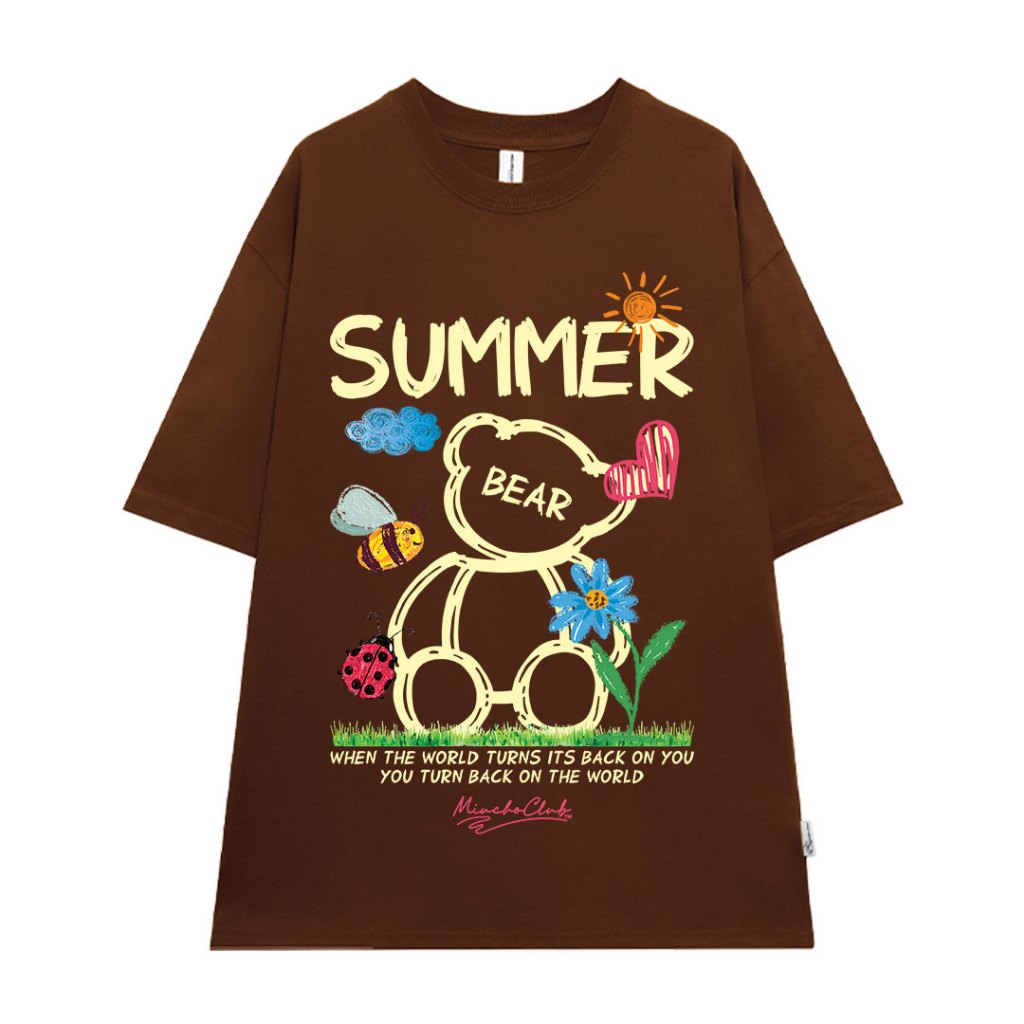 Áo thun nam form rộng local brand ATD1147 Miucho Man tay ngắn thoáng mát cổ tròn in mix BST hè biển_thumbnail_7