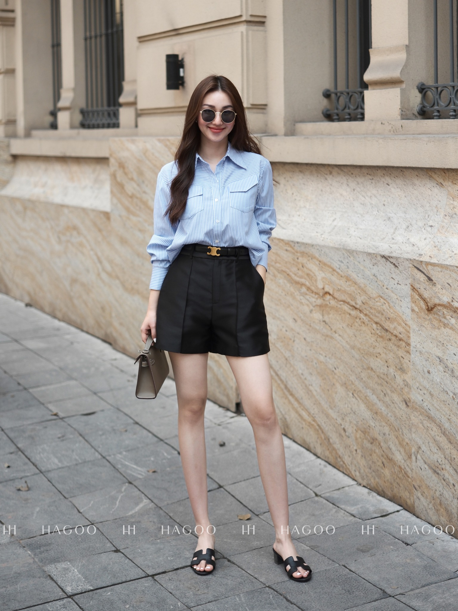 Quần short tafta bấu ly