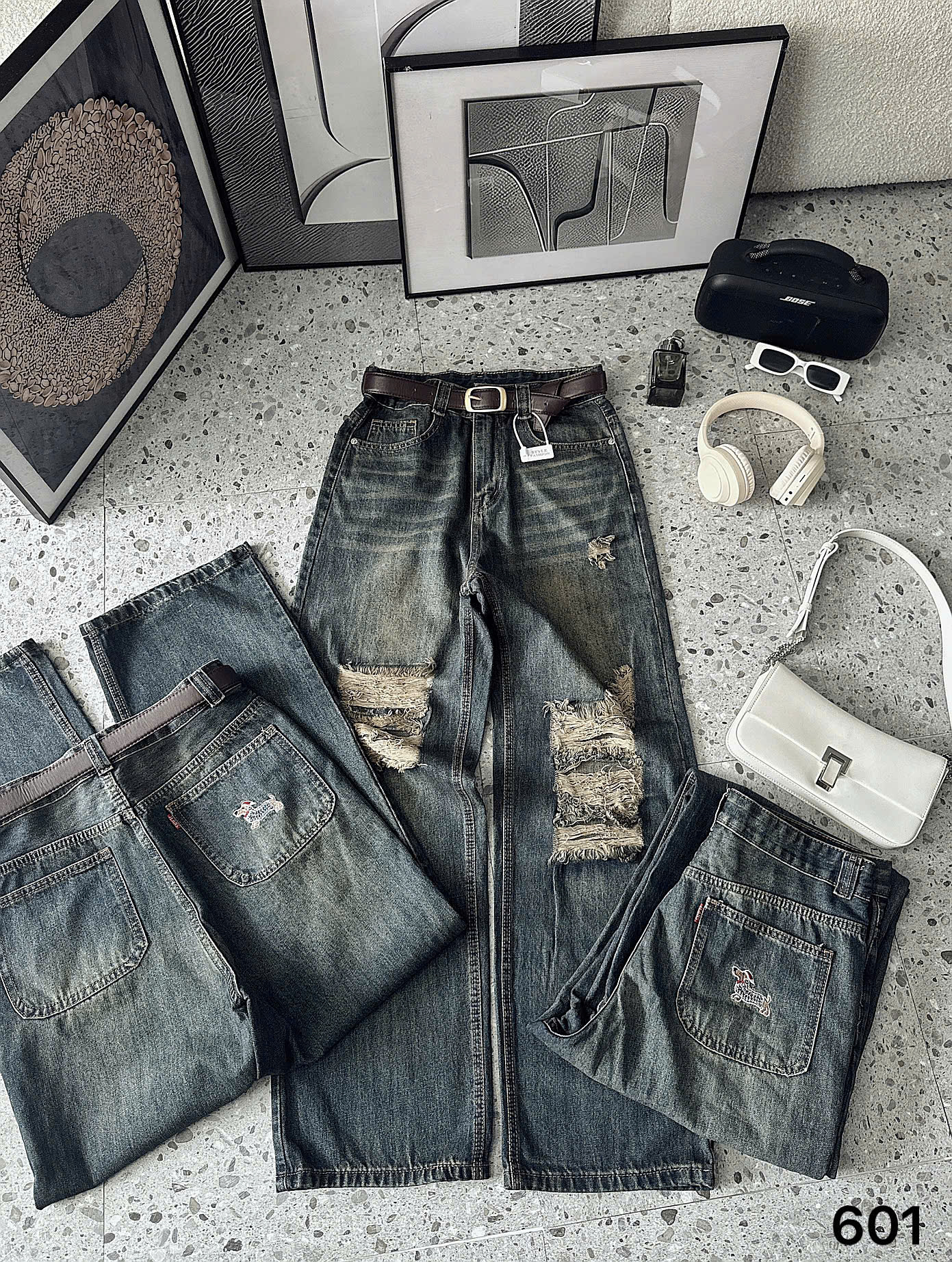 BIGSIZE- Quần suông thêu chó thơm T-QJ601_thumbnail_7