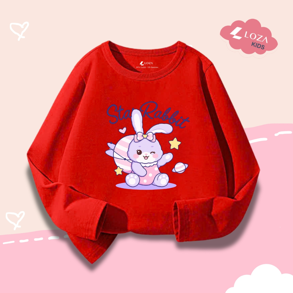 Áo thun dài tay bé gái in hình dễ thương - Loza Kids - KT001_thumbnail_6