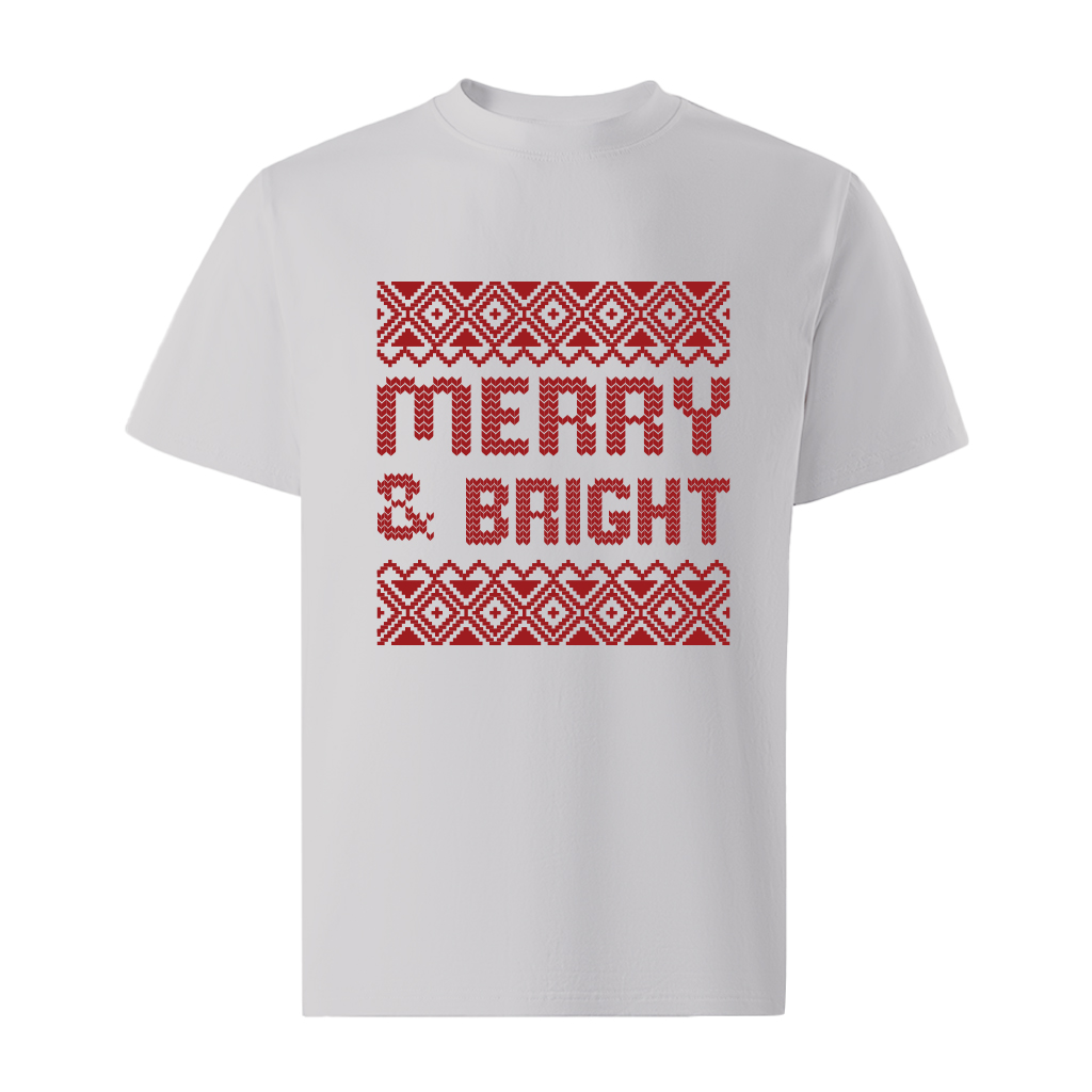 Áo phông nam giáng sinh noel form rộng cổ tròn vải cotton thoáng mát 1794 Miucho Iconic in artwork_thumbnail_19