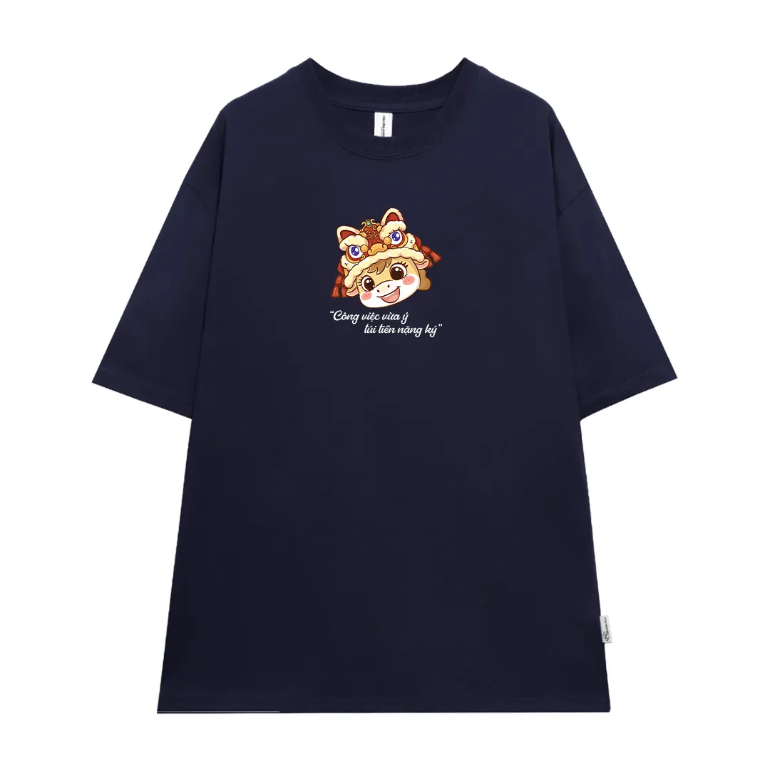 Áo thun nam nữ form rộng Miucho vải cao cấp thấm hút thoáng mát lời chúc ngày tết 2917_thumbnail_13