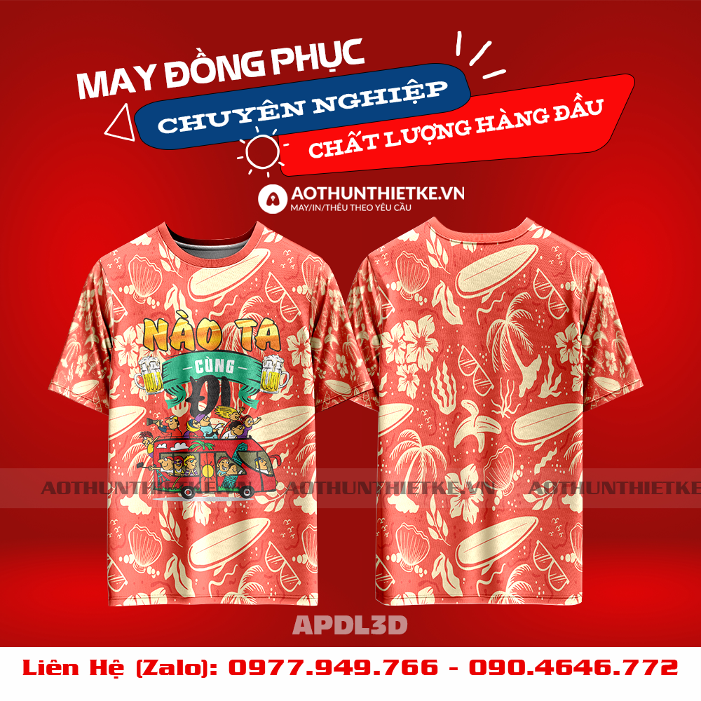 Áo Phông Du Lịch 3D-TK79