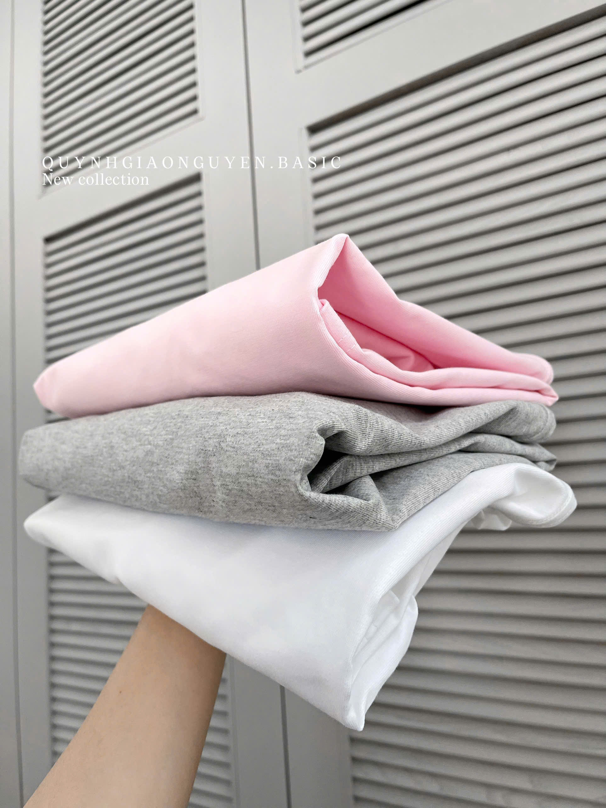 Áo thun trơn rộng ( XÁM )_thumbnail_4