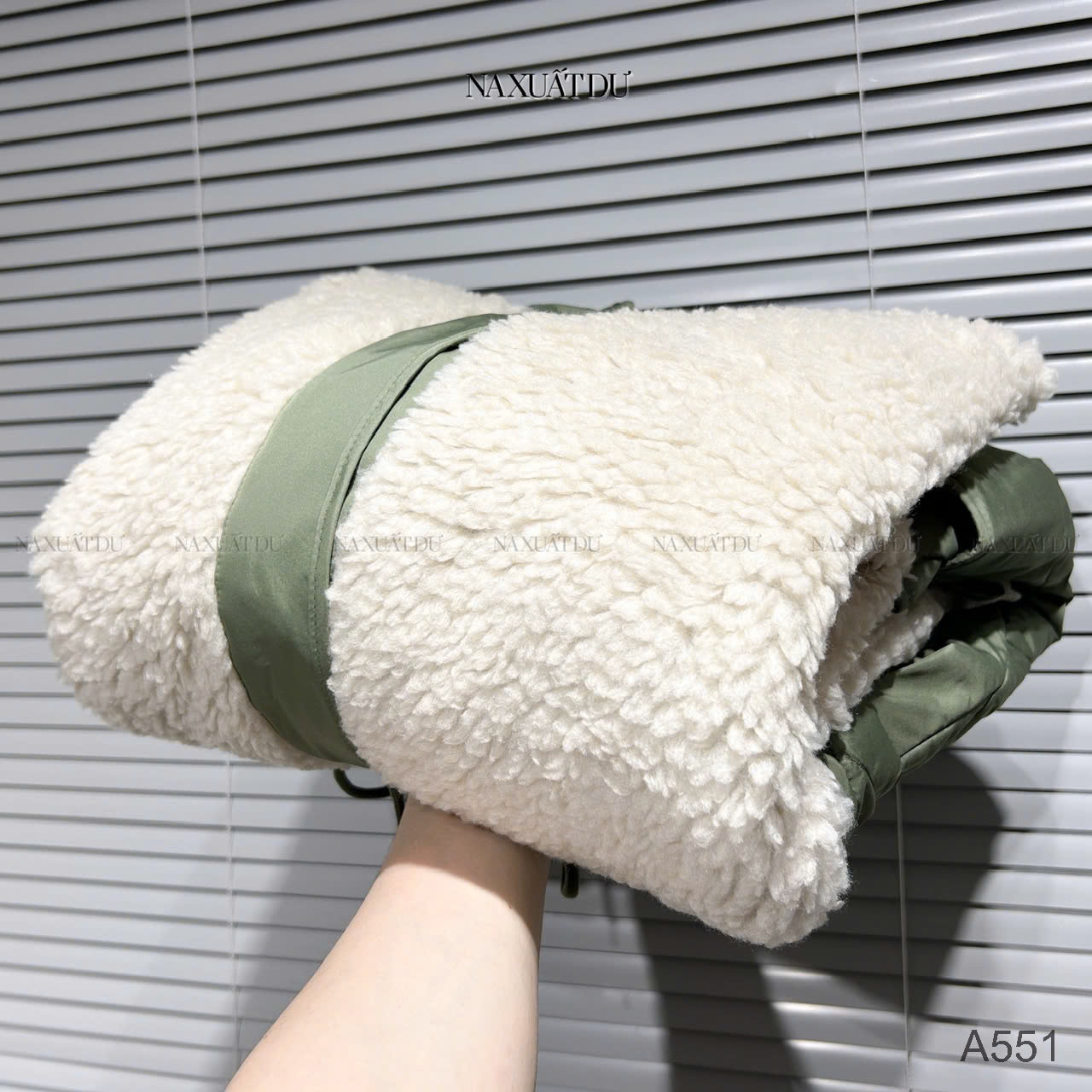 Áo khoác phao phối lông -  A551 (SALE)_thumbnail_5