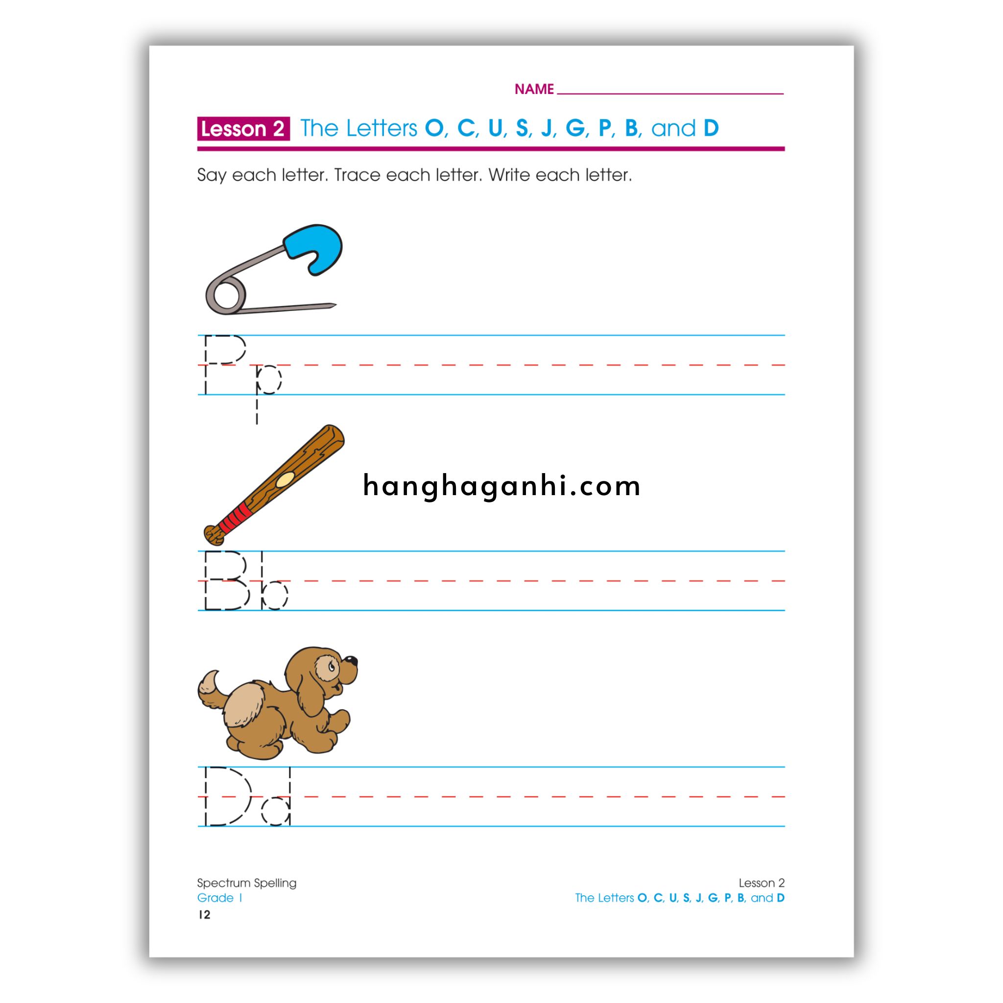 Sách Spectrum Spelling Workbook Grade 1_thumbnail_10