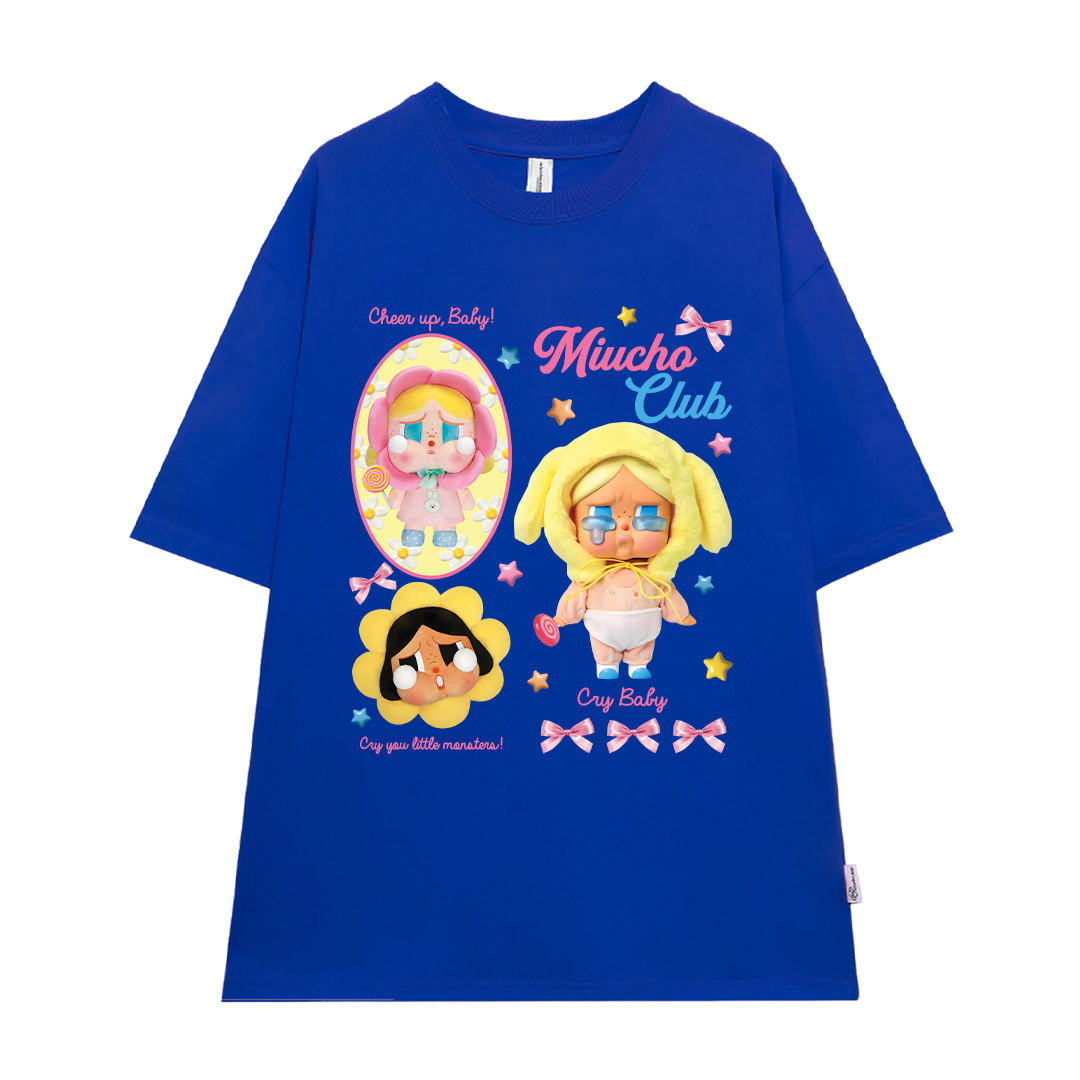 Áo thun CRY BABY nhiều màu ATD1336 Miucho form rộng vải cotton in mix_thumbnail_18