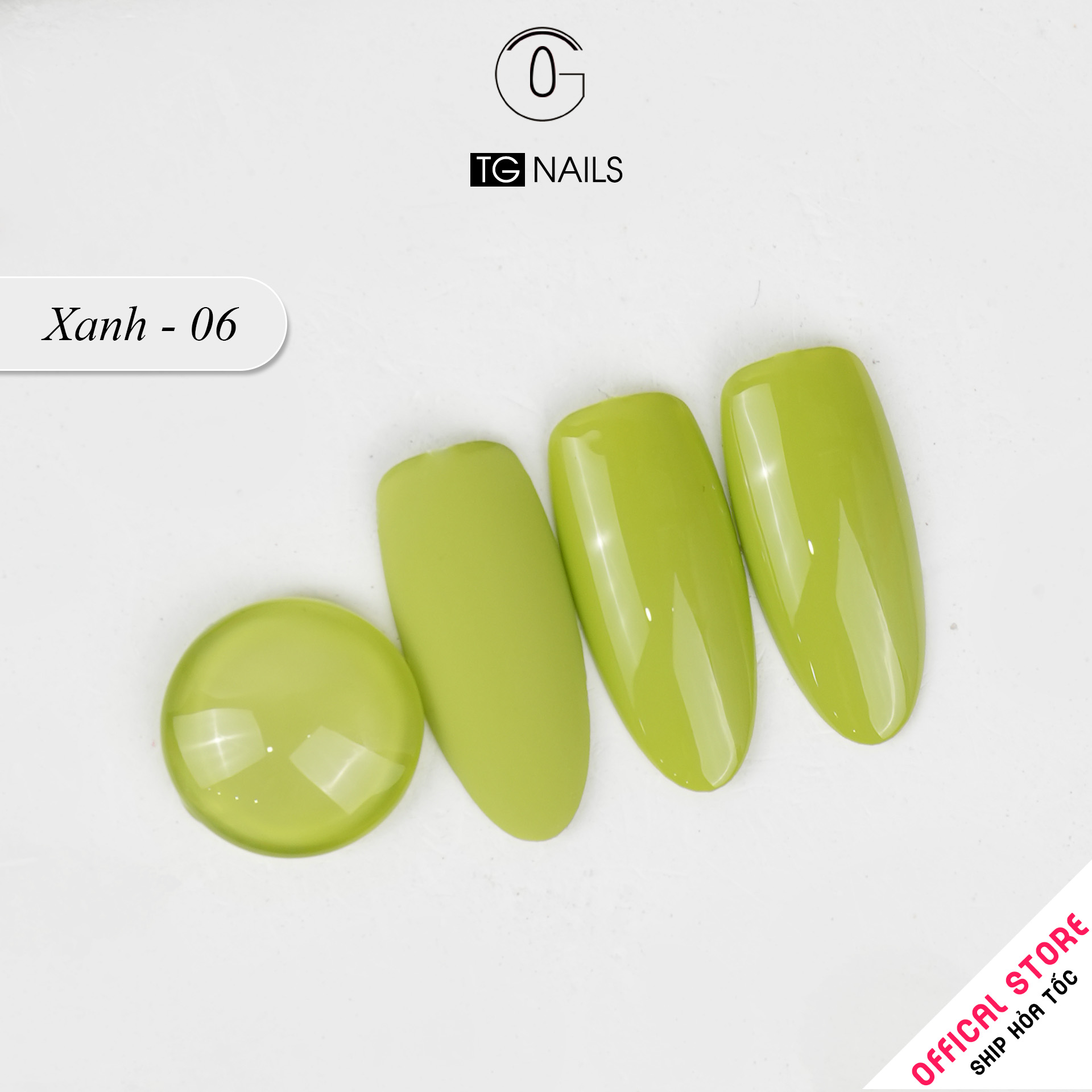 Sơn gel Xanh TG cọ tron chai 15ml_thumbnail_7