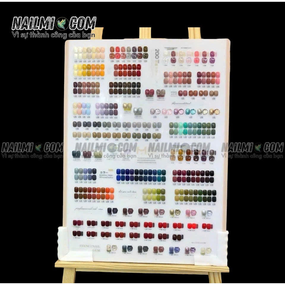 Set sơn gel - 200 màu - MINAY_thumbnail_0