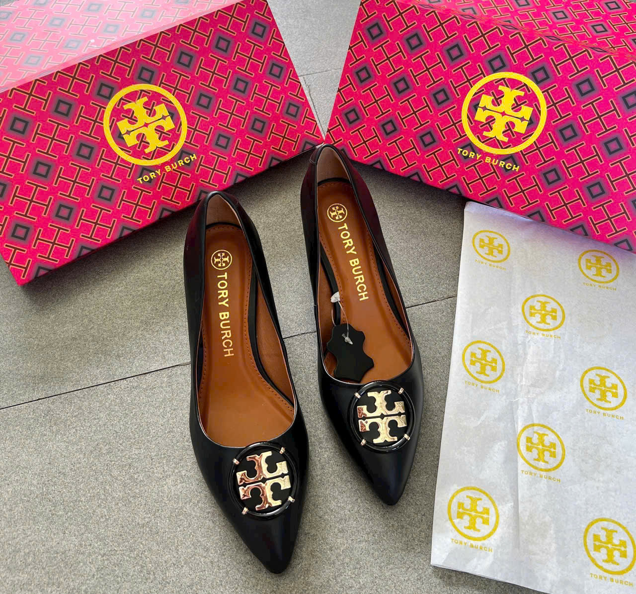 SALE G79 GIÀY CAO GÓT ĐEN