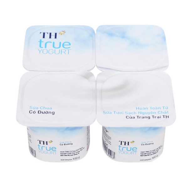 Sữa chua TH True Yourt lốc 4 hộp_thumbnail_1