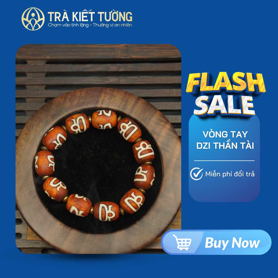 VÒNG TAY OSIDAN GOLD PHỐI DZI THẦN TÀI THÂN NHÁM