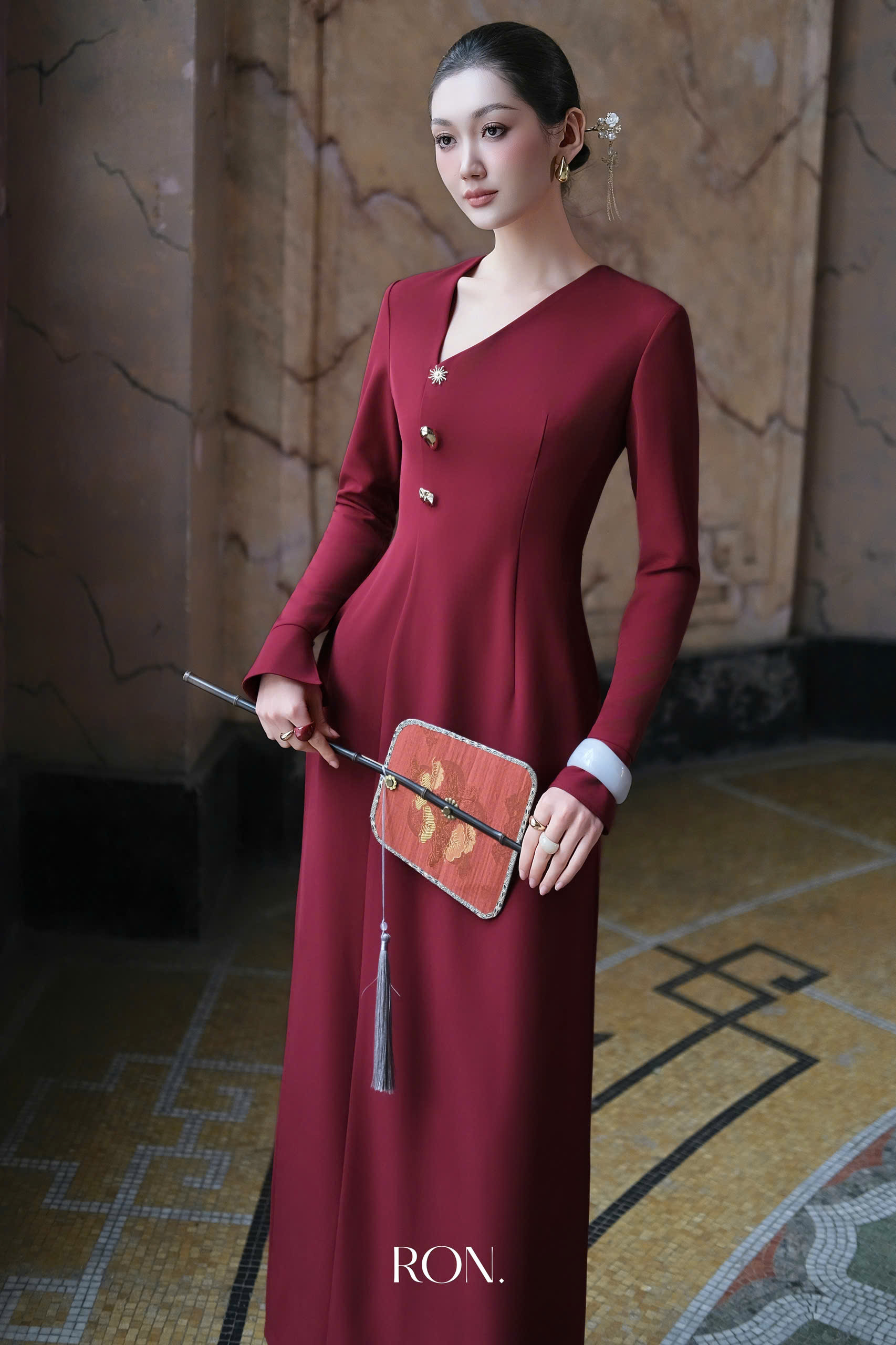 Set Áo dài Tường Vân