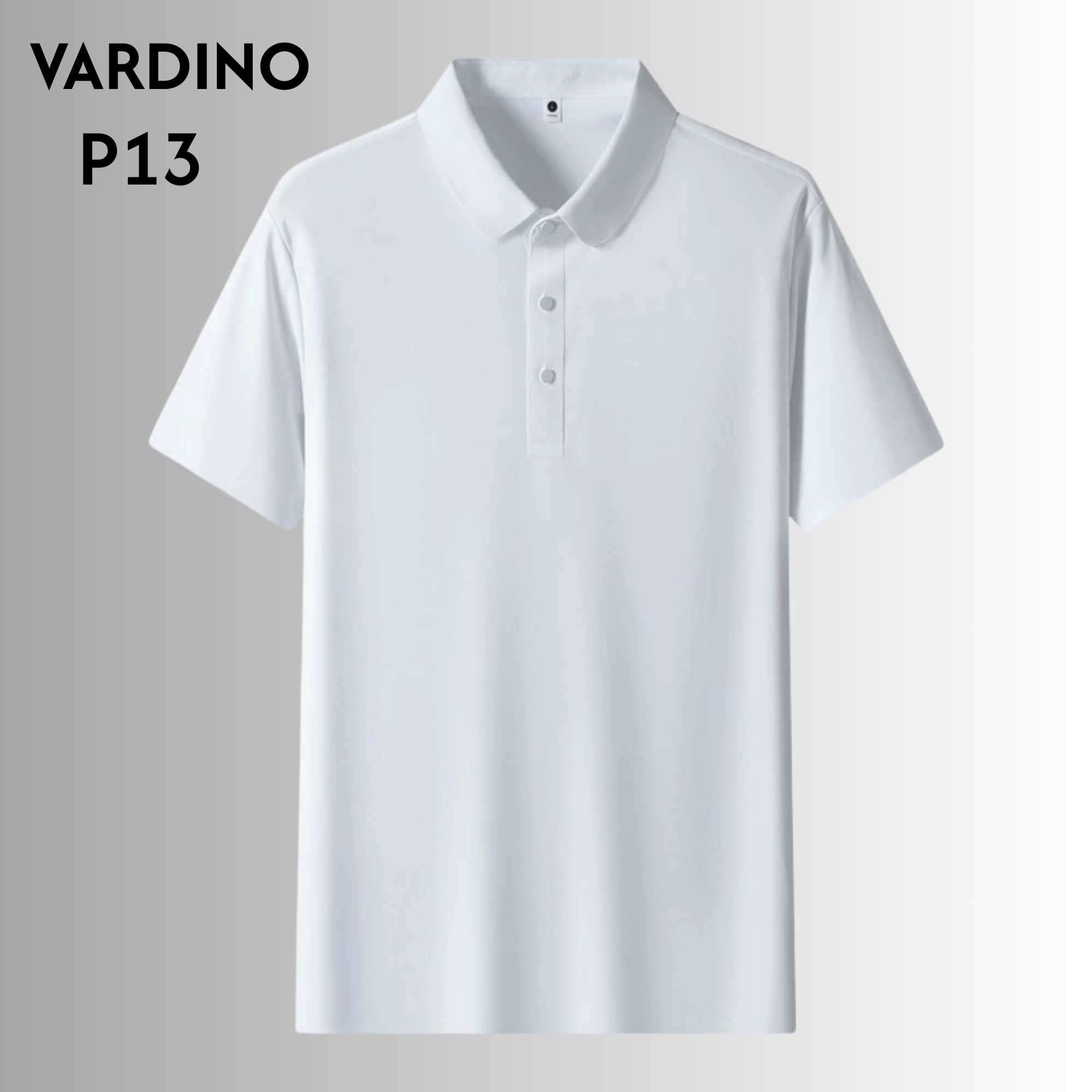 Áo polo băng lạnh trắng Vardino P13