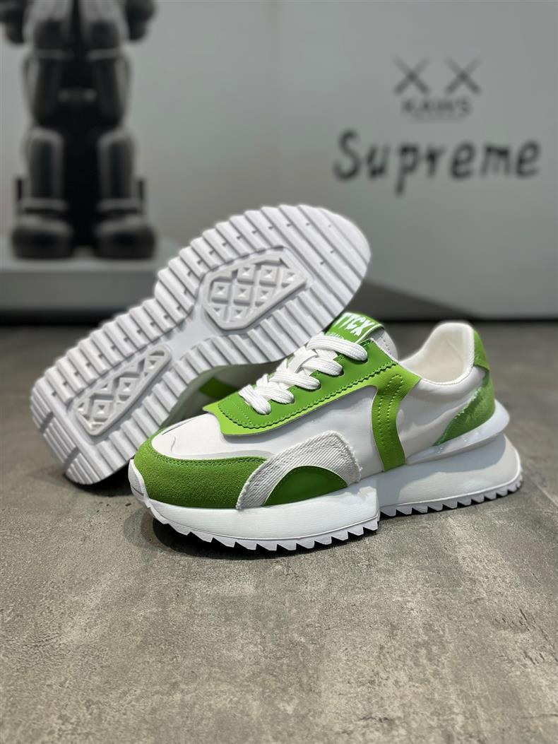 GA338 - Giày nam retro đế dày da phối vải lụa đá phong cách châu Âu thời trang thu 2024_thumbnail_5