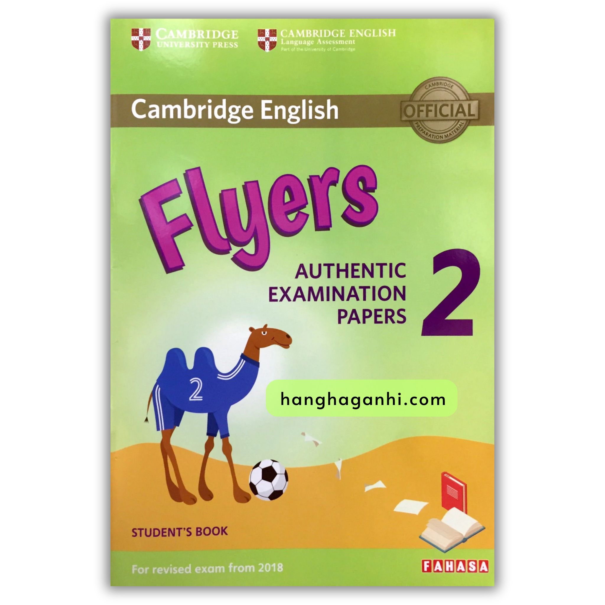 Cambridge English Flyers - Bộ đề 4 cuốn bản mới nhất 2018-2020 Kèm file nghe và đáp án_thumbnail_2